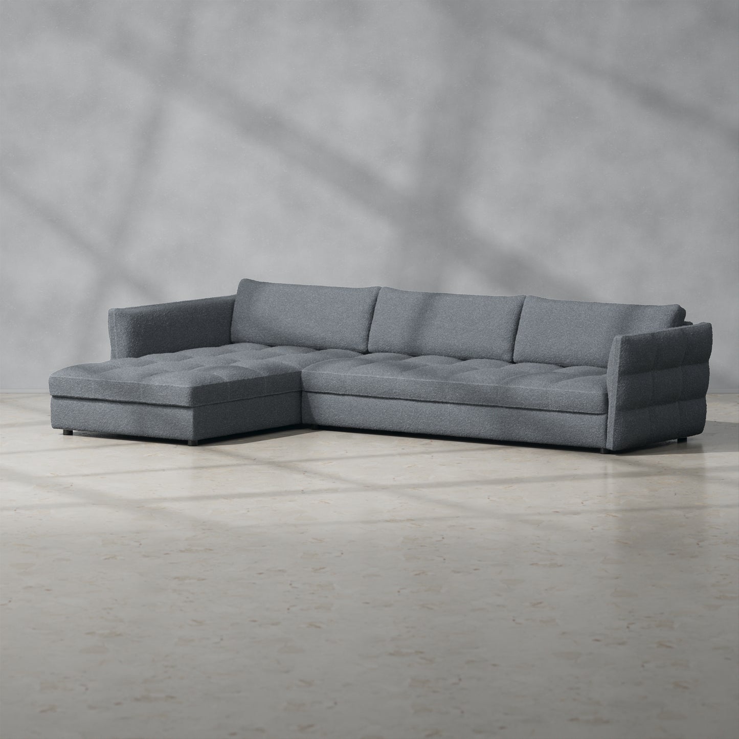 Boucle Dark Grey