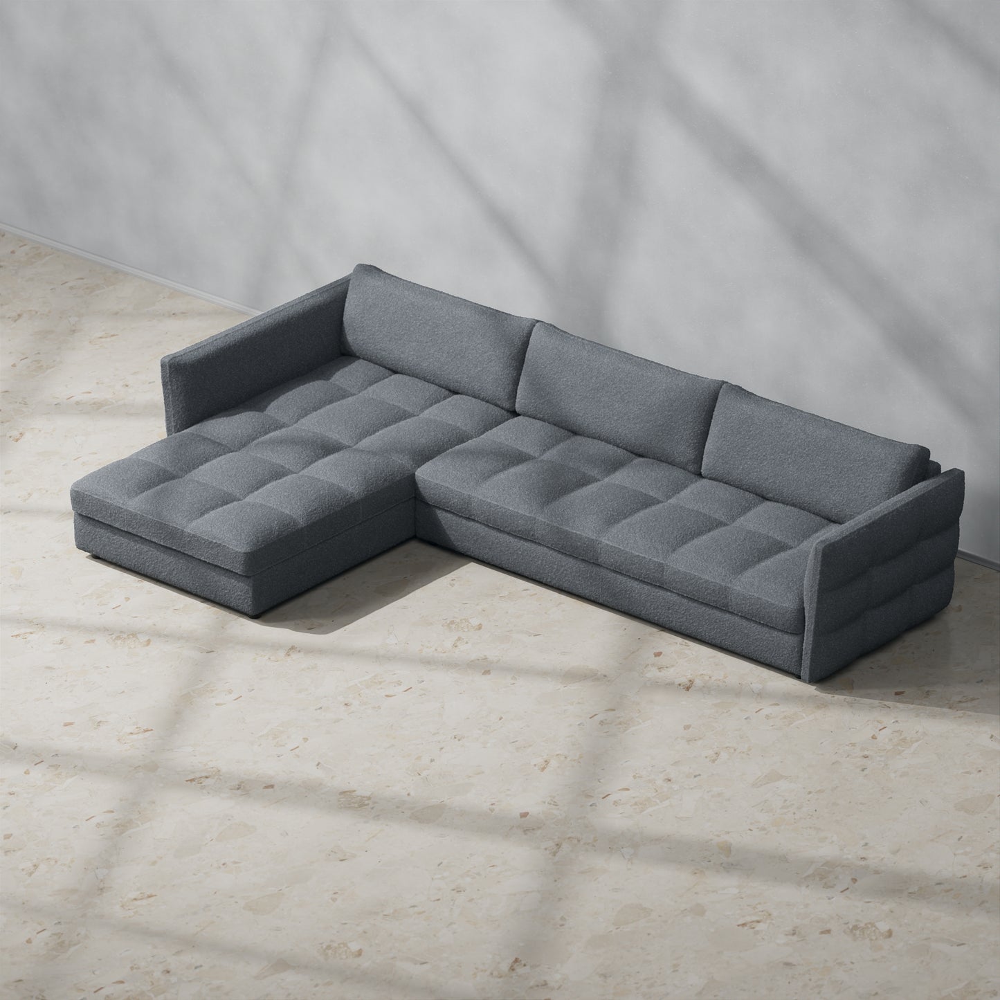 Boucle Dark Grey