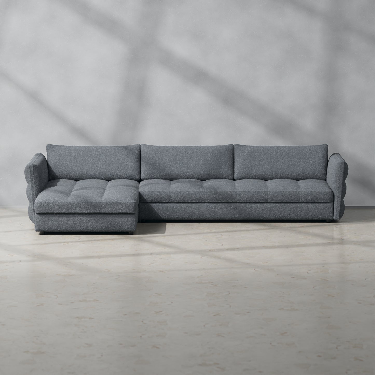 Boucle Dark Grey