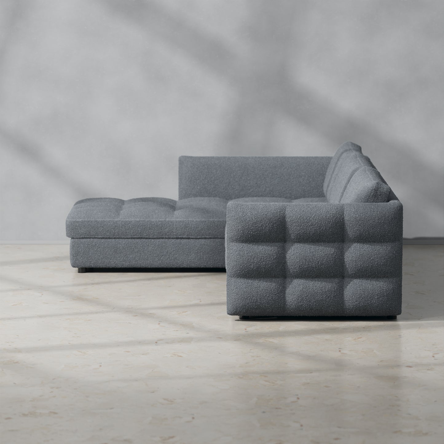 Boucle Dark Grey