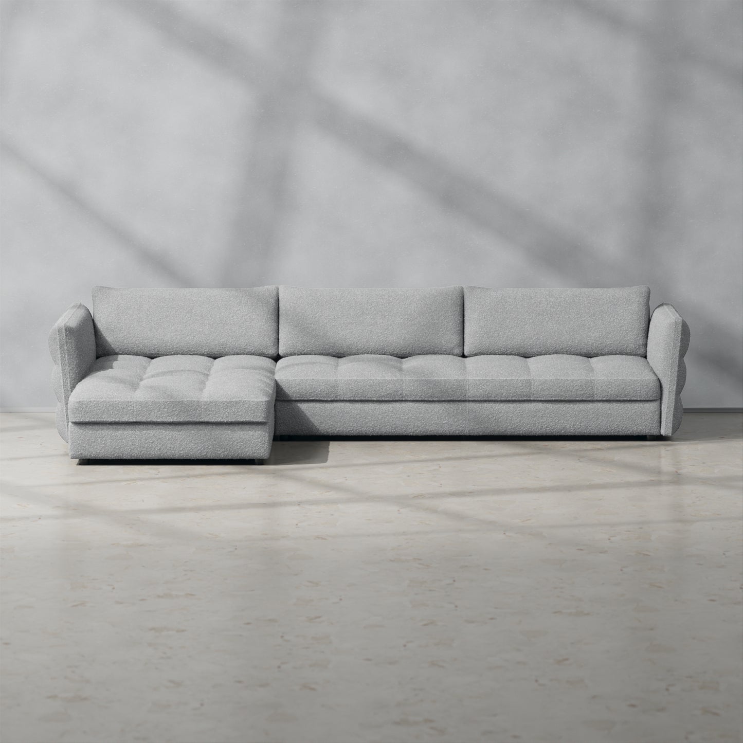 Boucle Light Grey