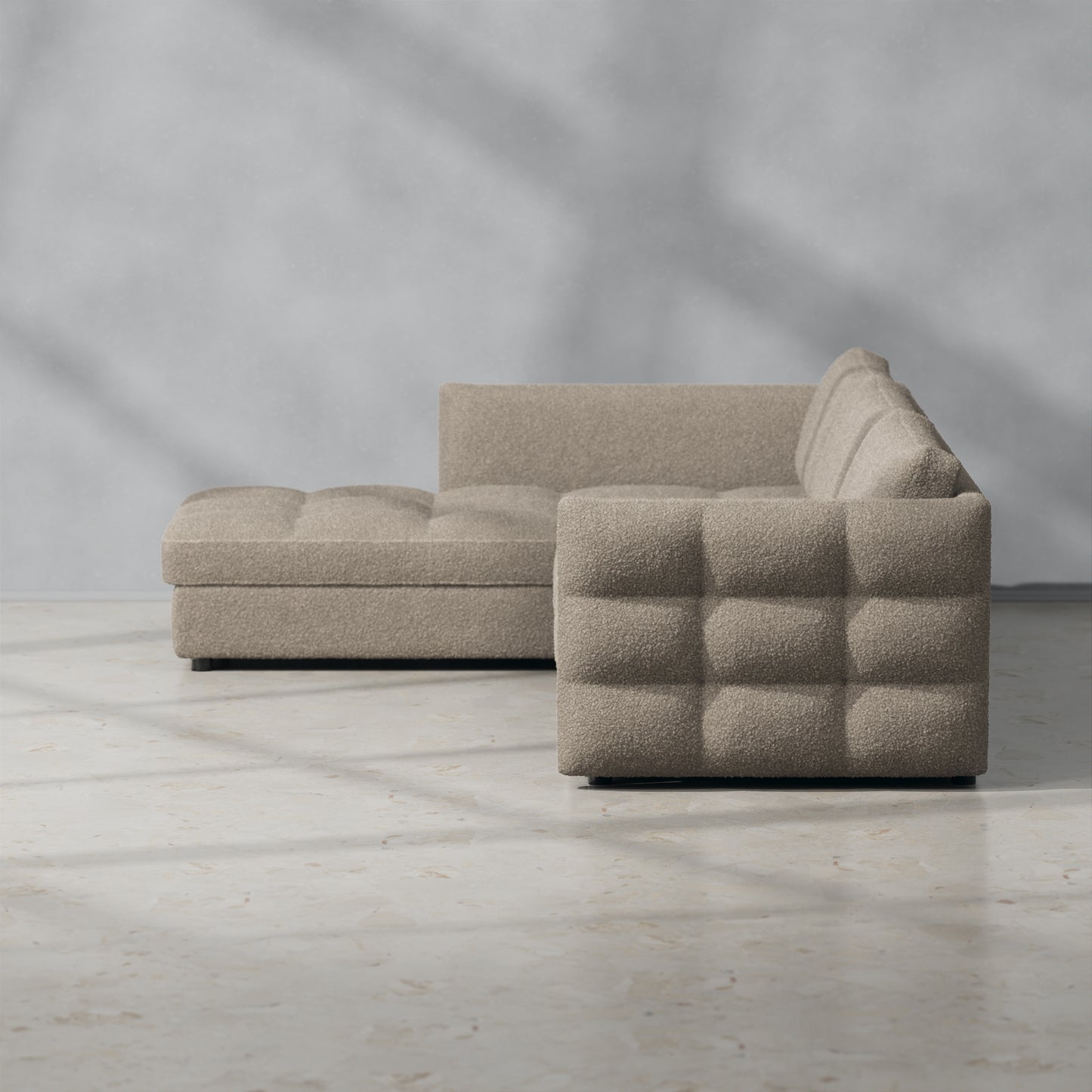 Boucle Taupe