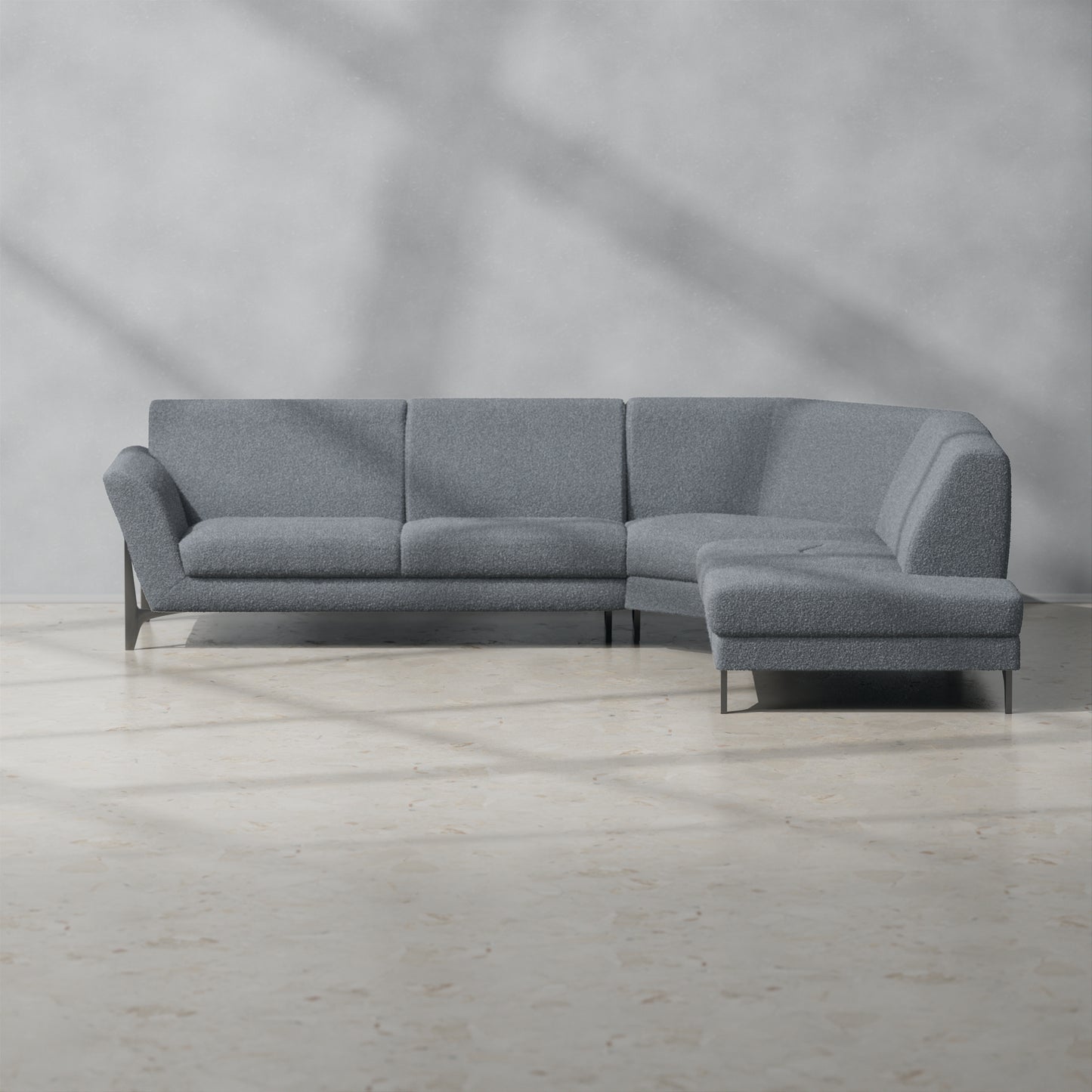 Boucle Dark Grey