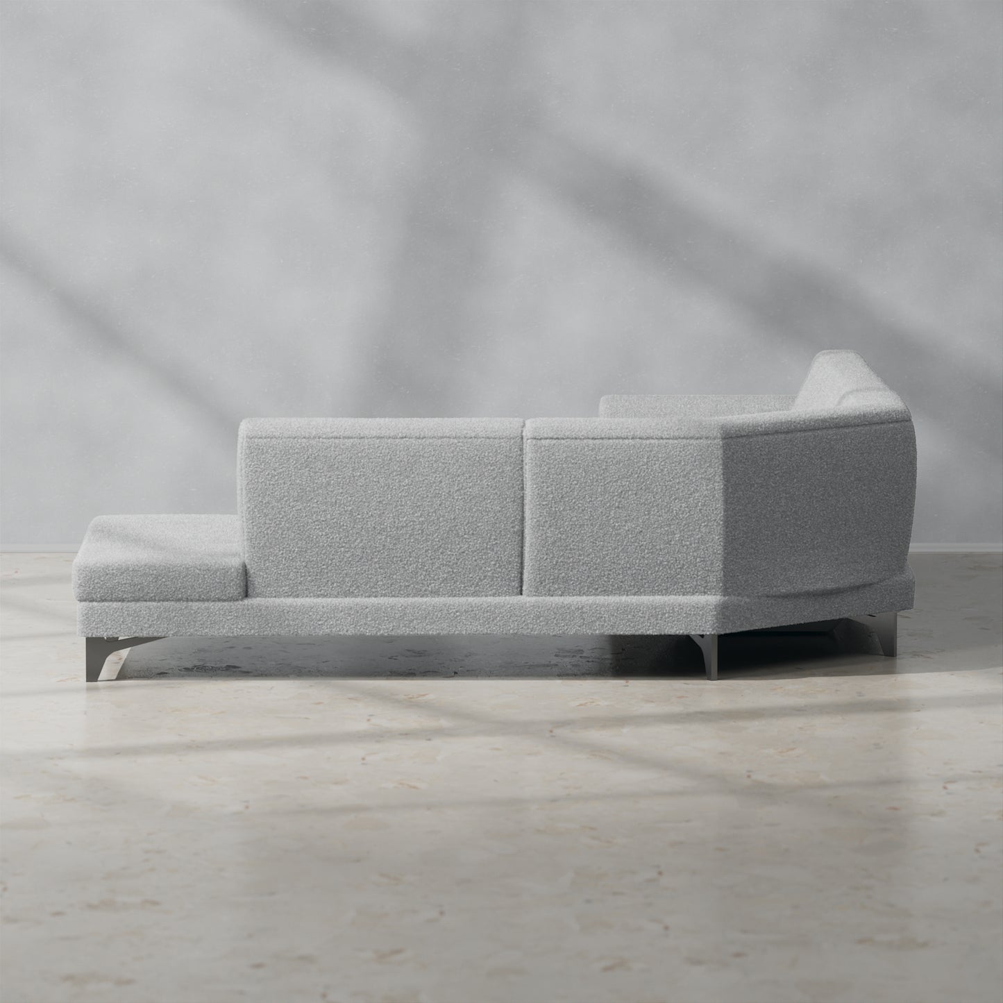 Boucle Light Grey