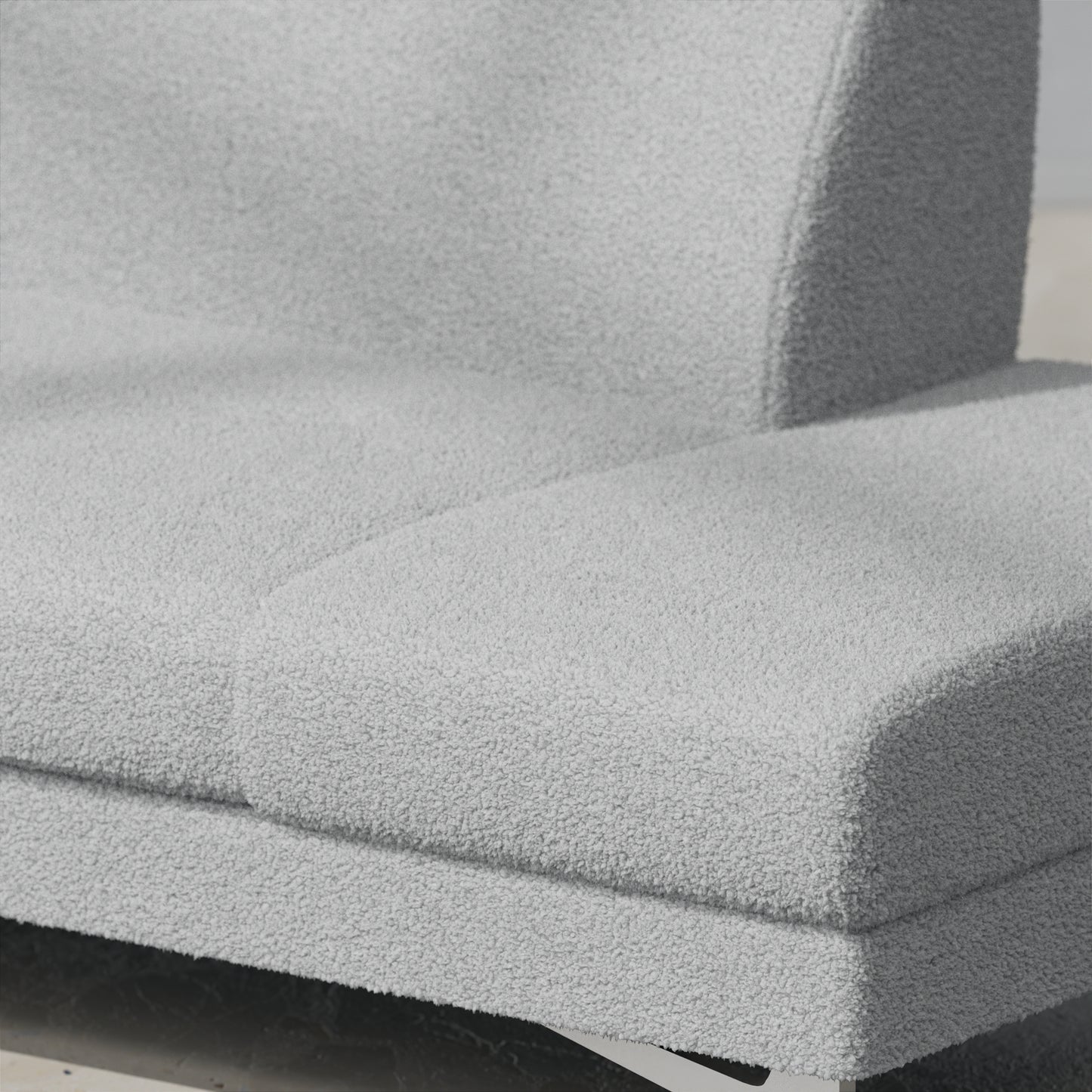 Boucle Light Grey