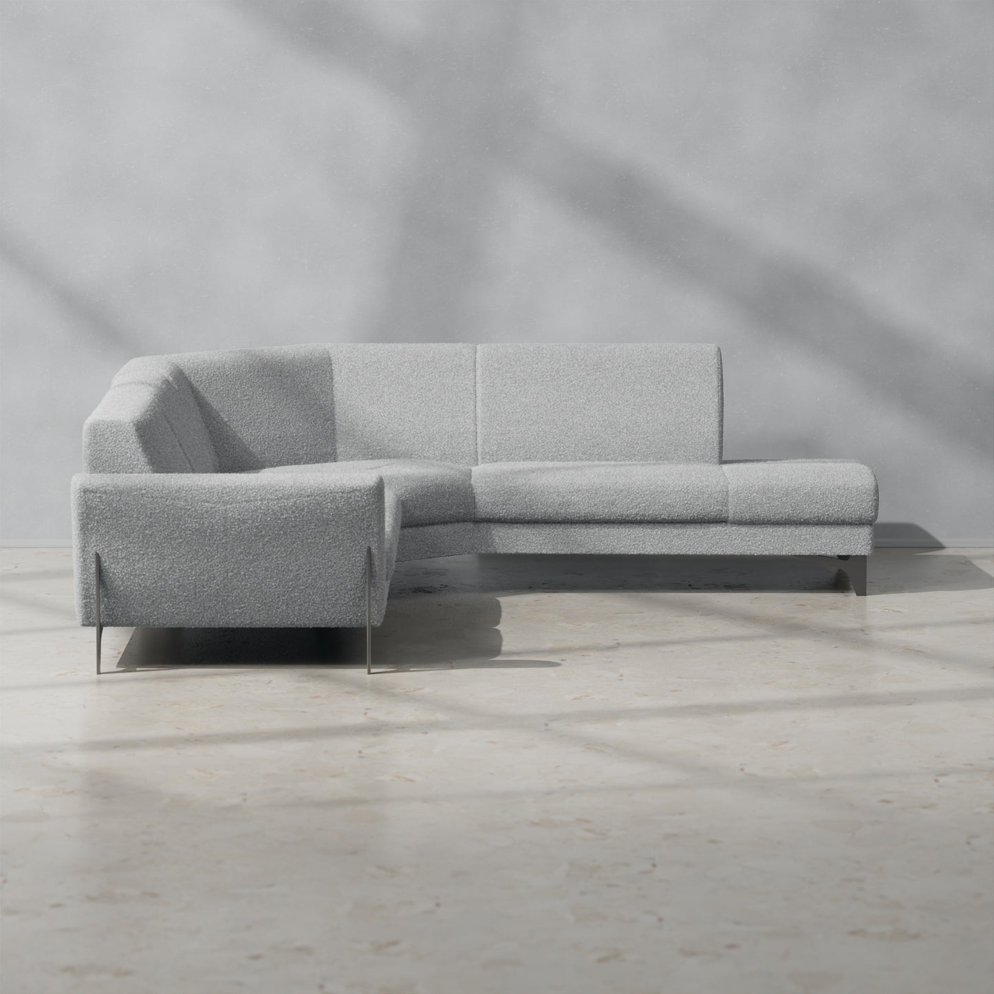 Boucle Light Grey