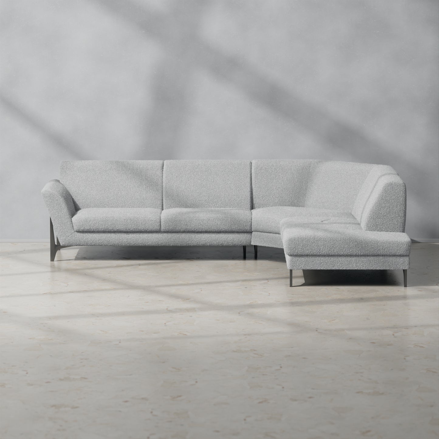 Boucle Light Grey