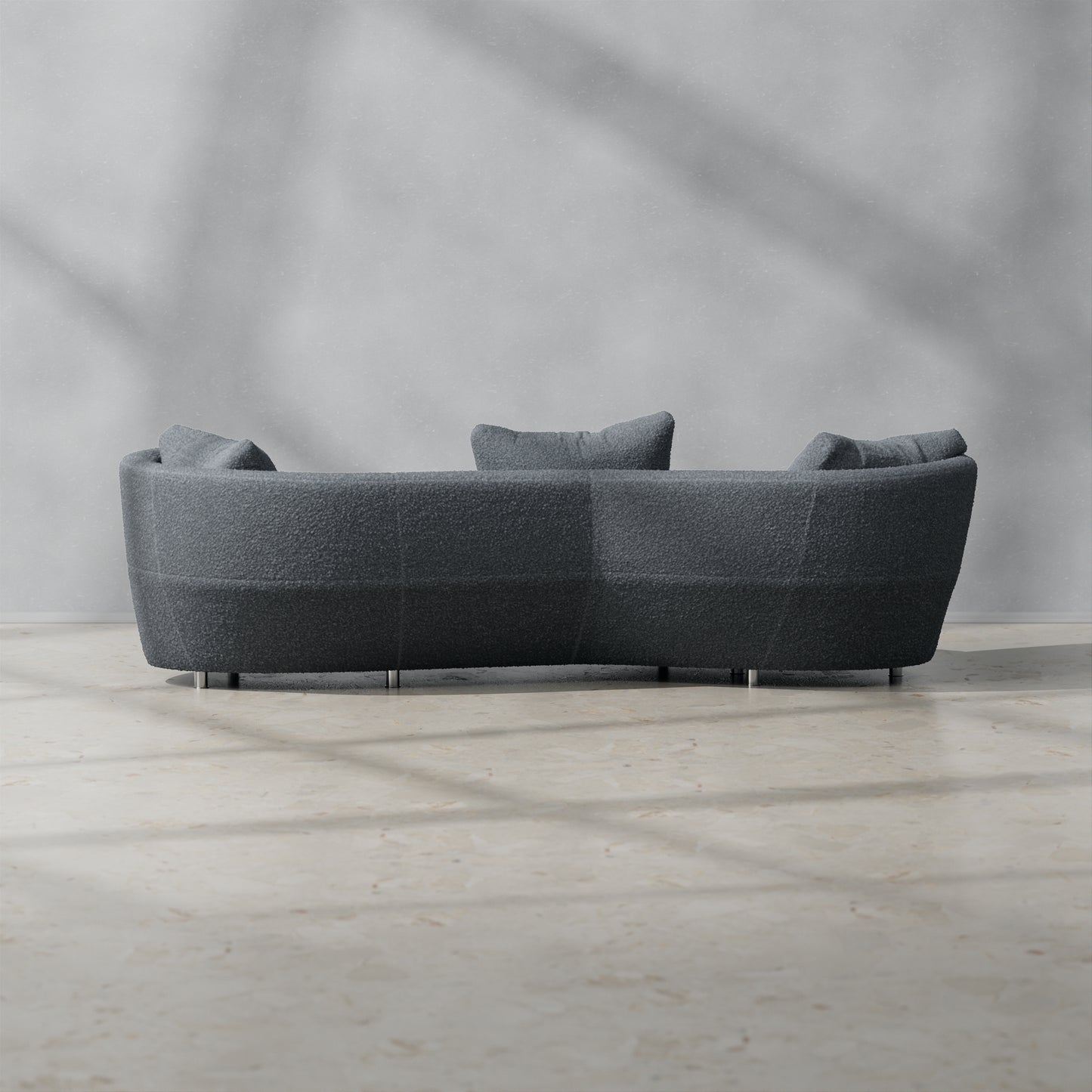 Boucle Dark Grey