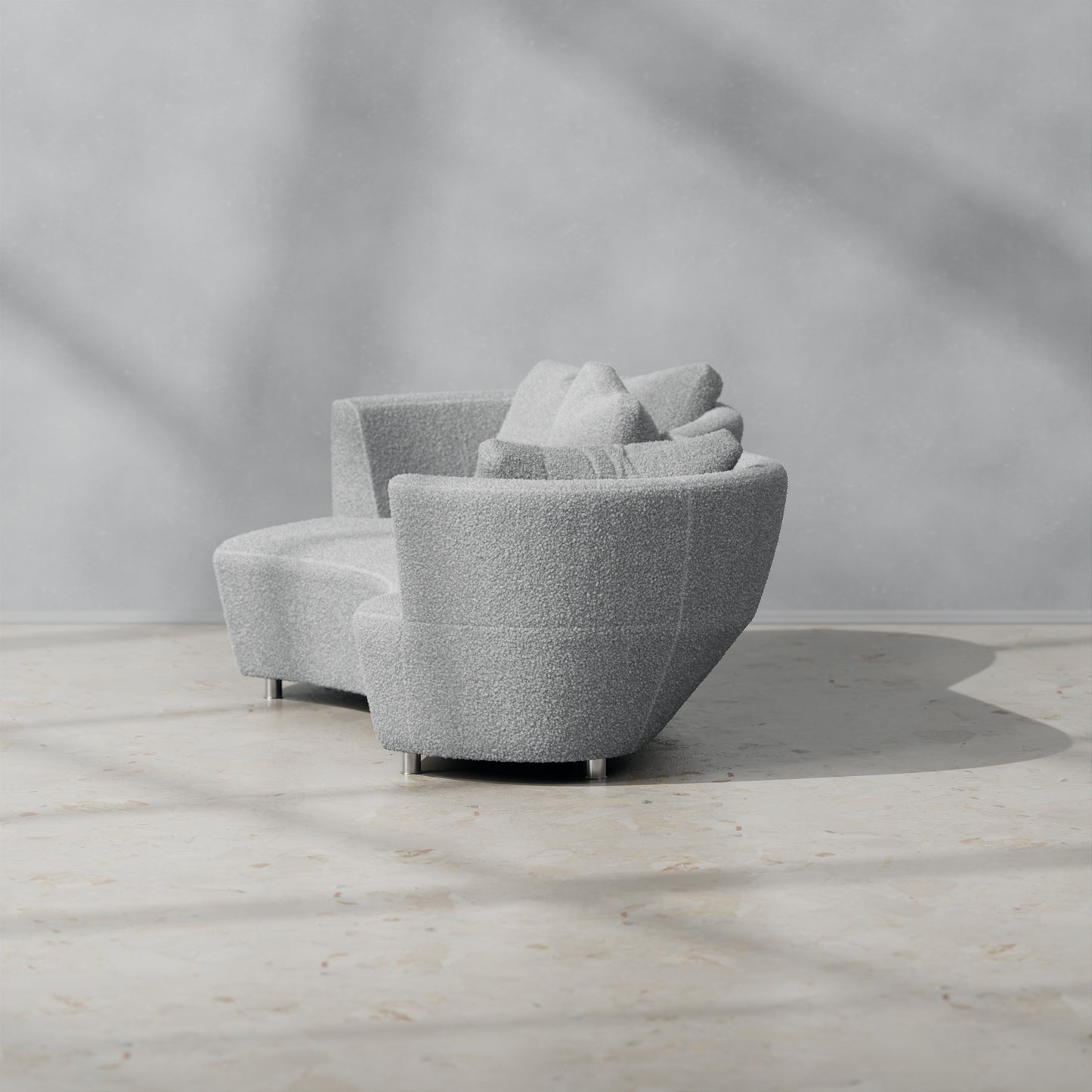 Boucle Light Grey