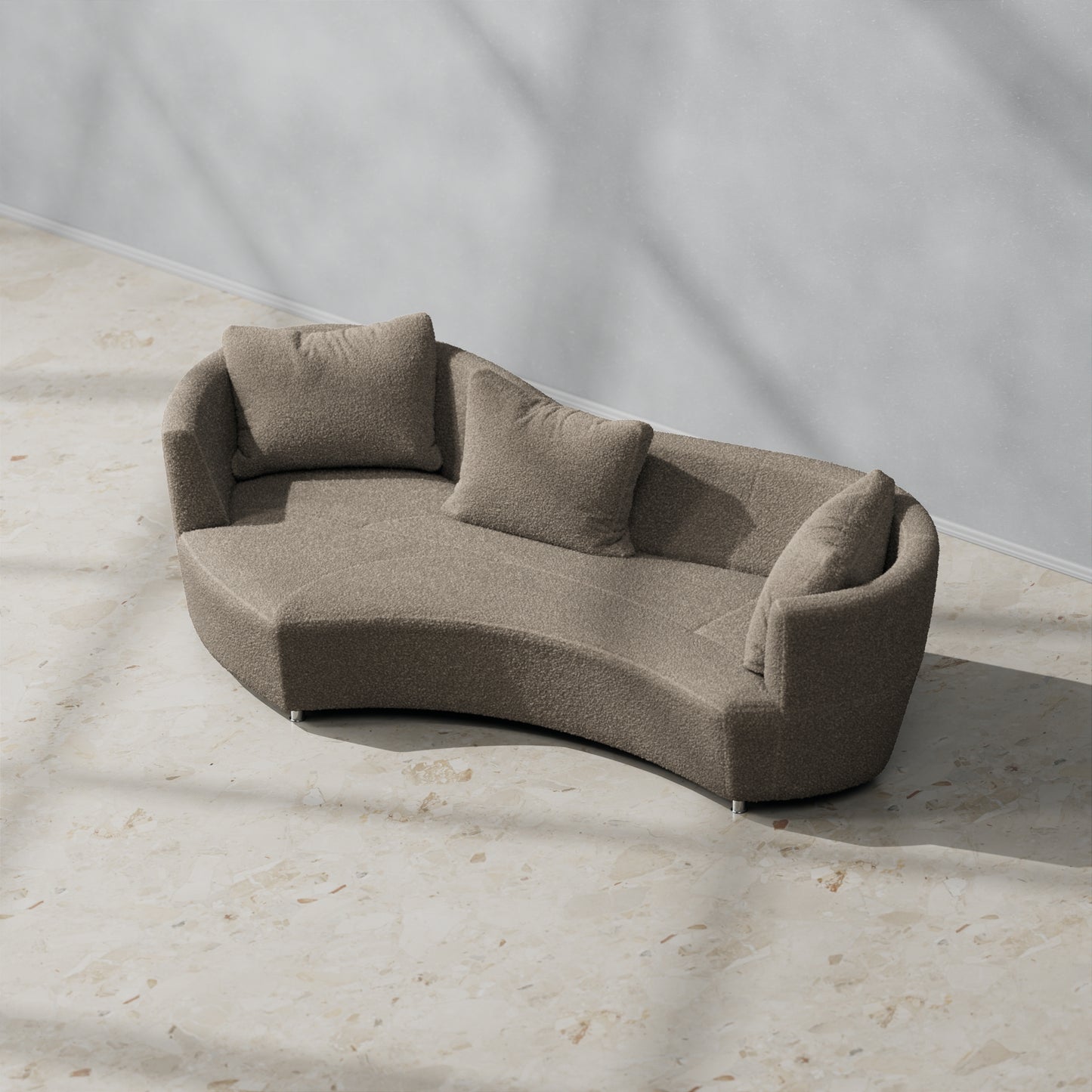 Boucle Taupe