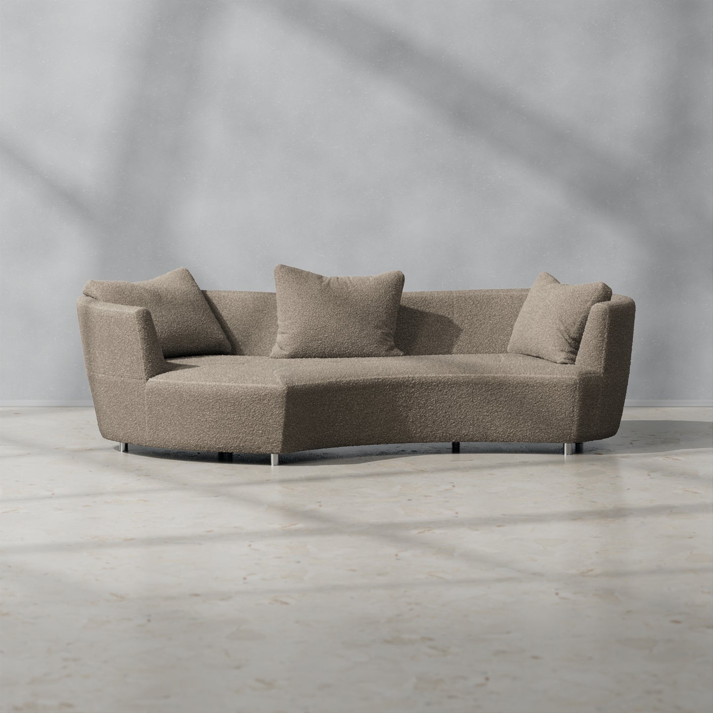 Boucle Taupe