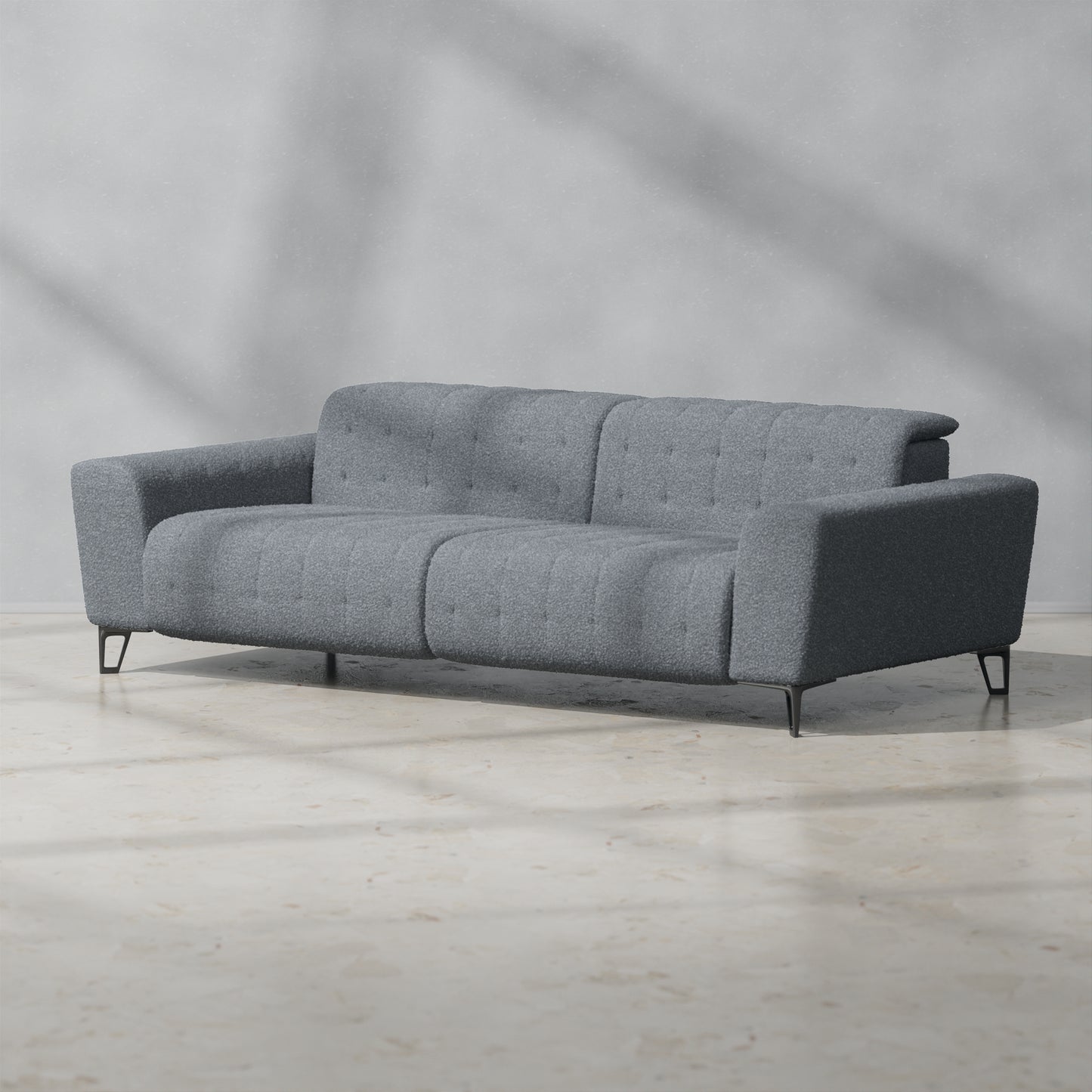 Boucle Dark Grey