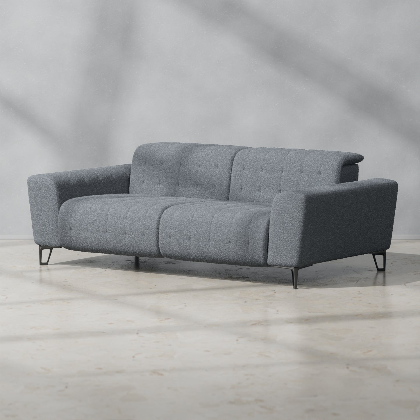 Boucle Dark Grey