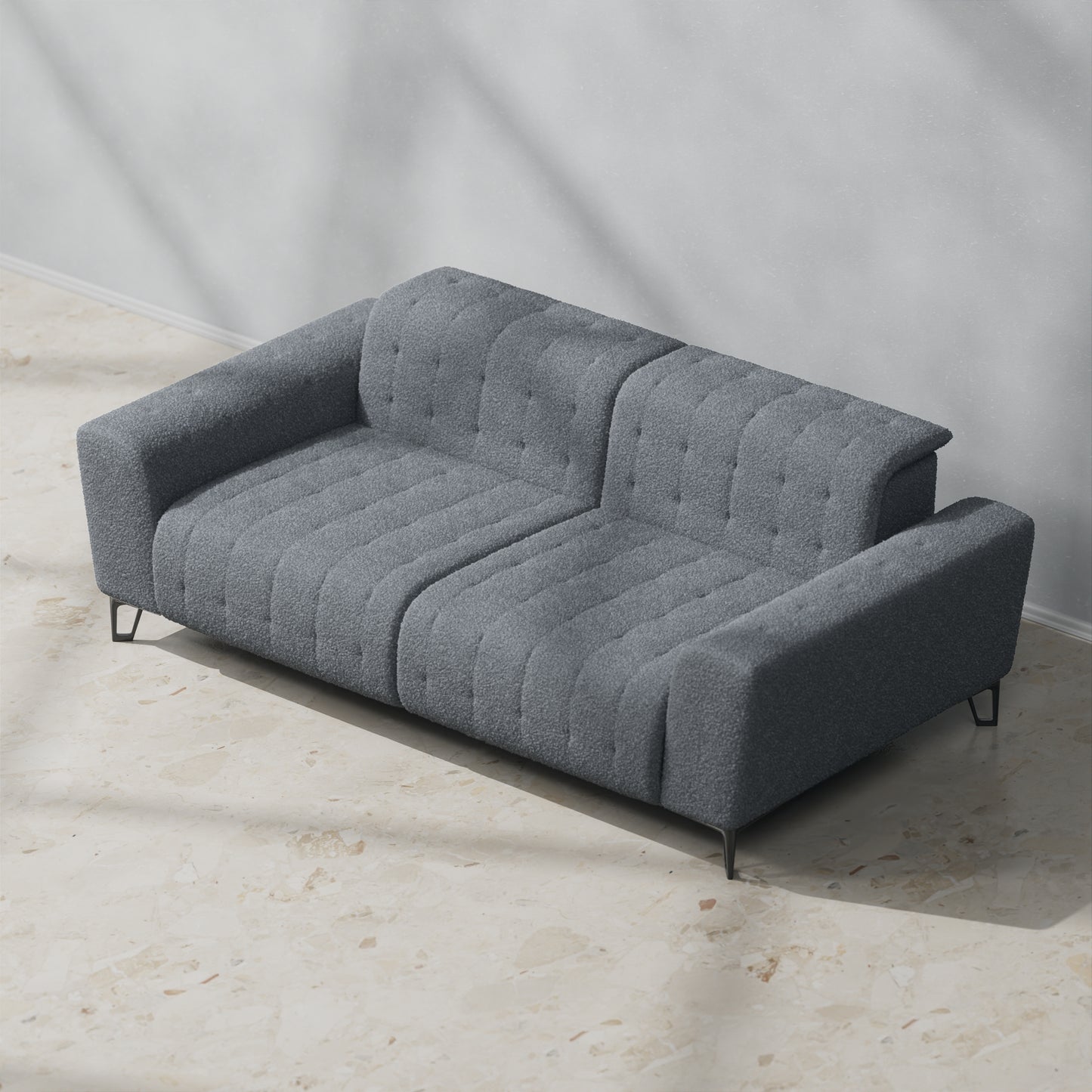 Boucle Dark Grey