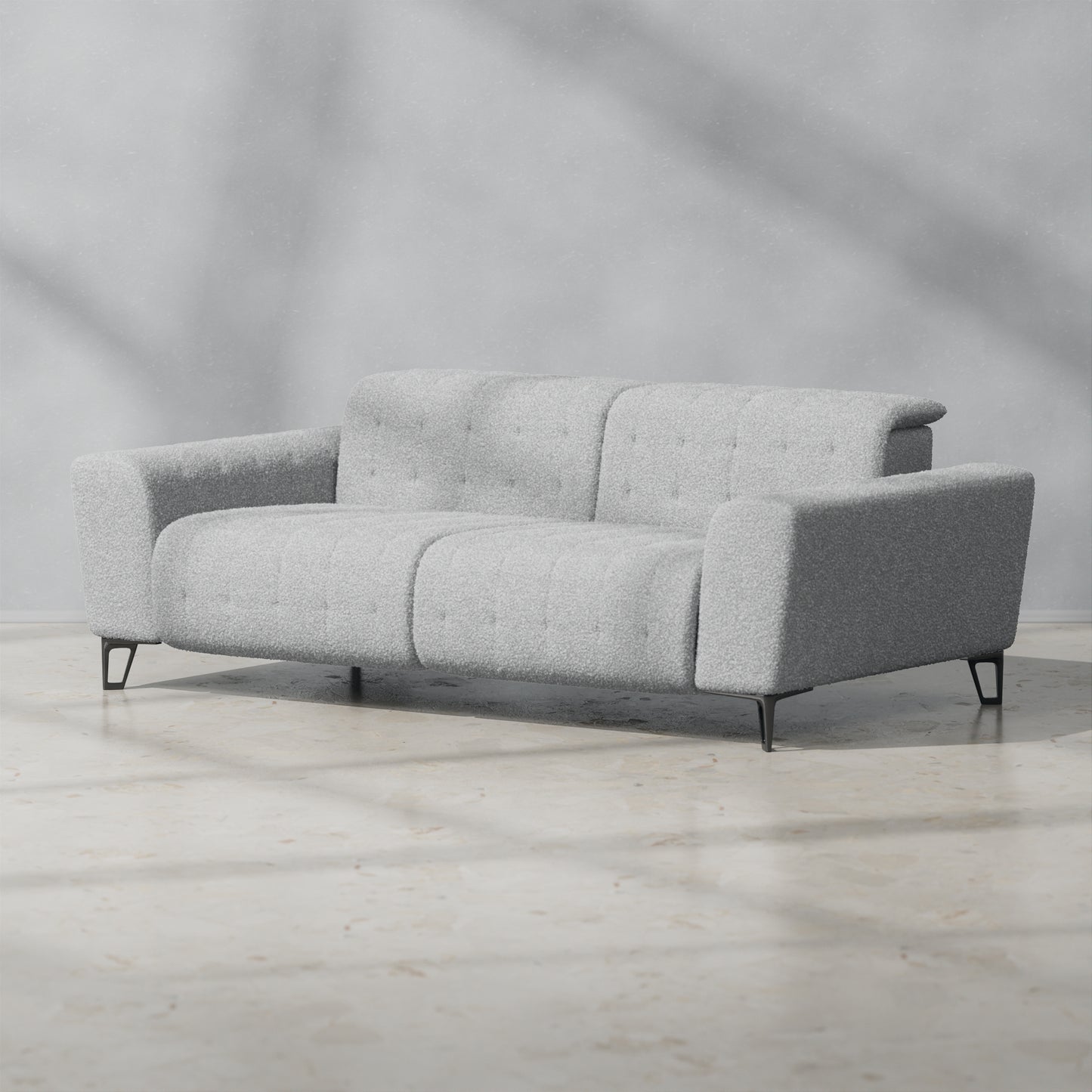 Boucle Light Grey