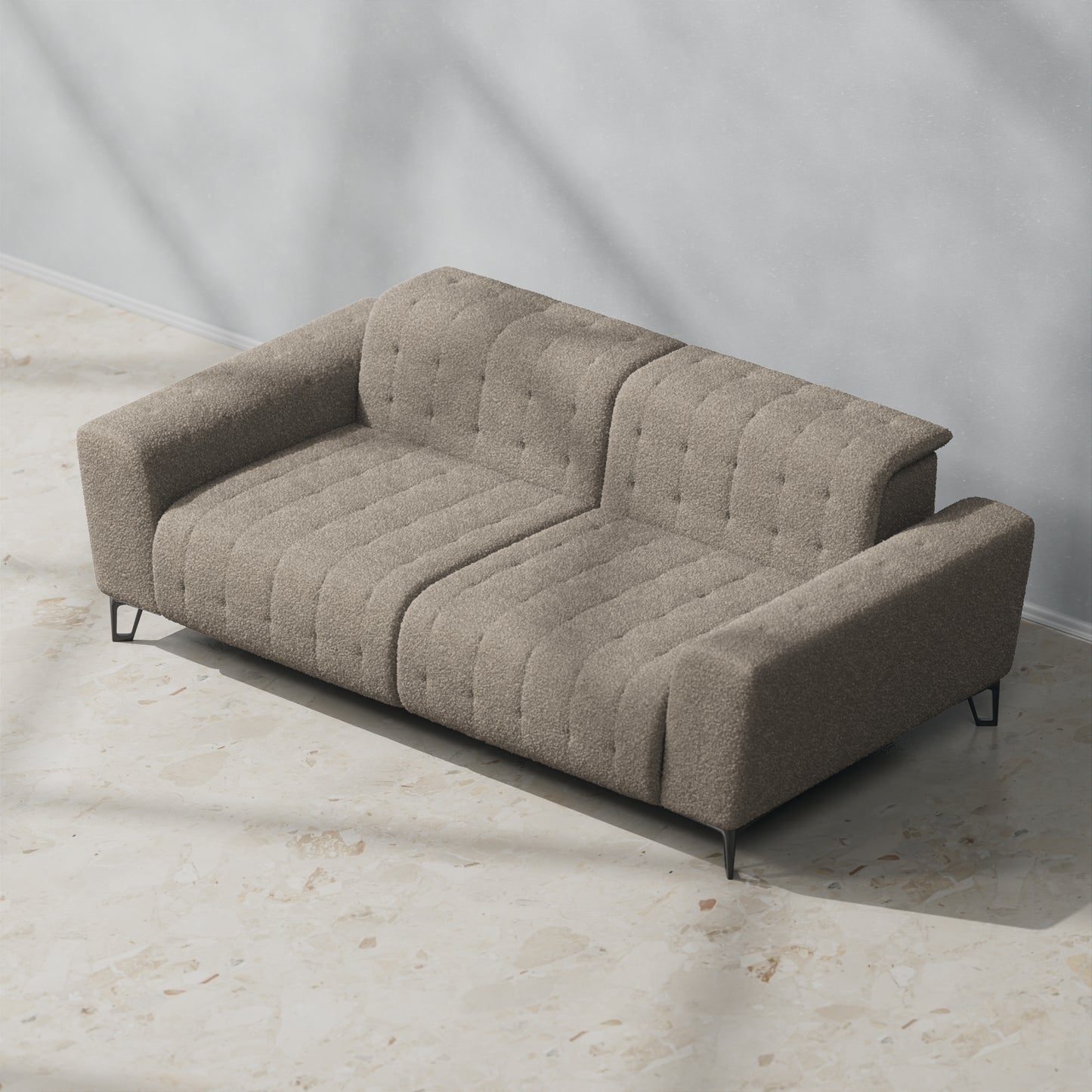 Boucle Taupe