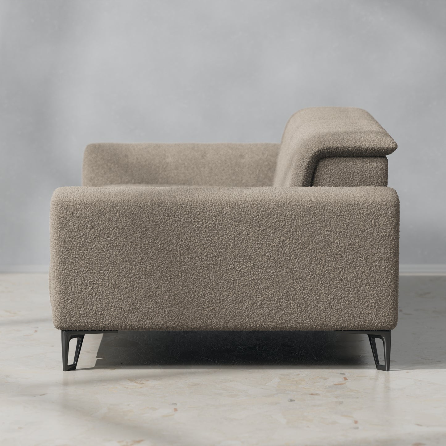 Boucle Taupe