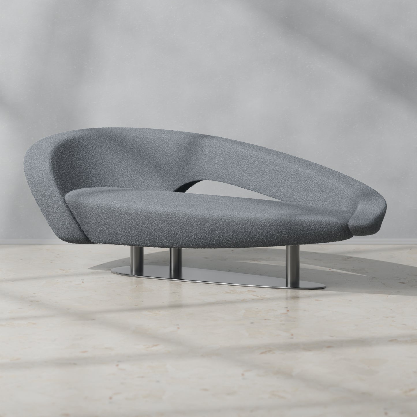Cloud Boucle Dark Grey