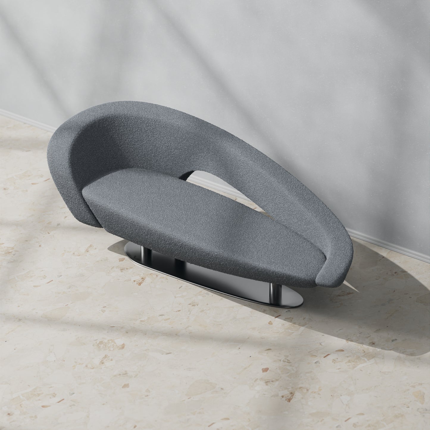 Cloud Boucle Dark Grey
