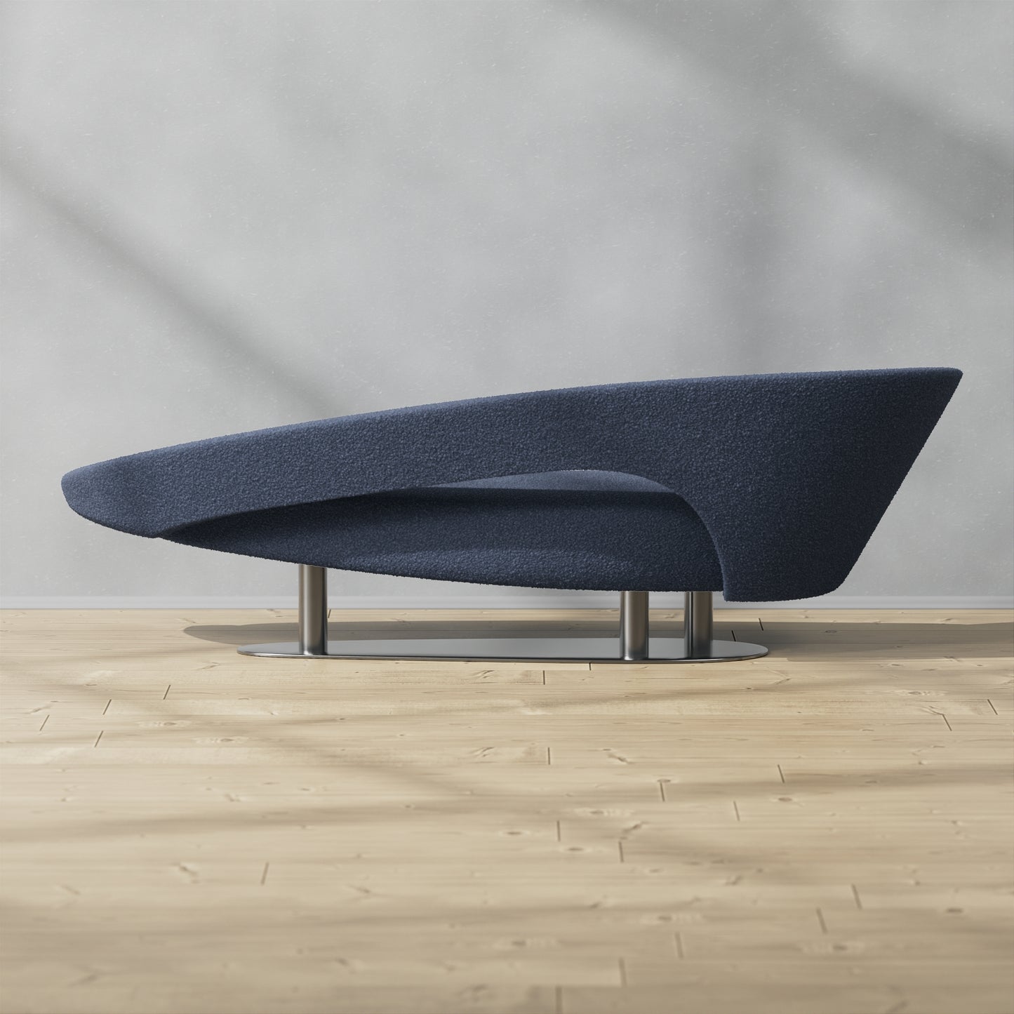 Cloud Boucle Marine Blue