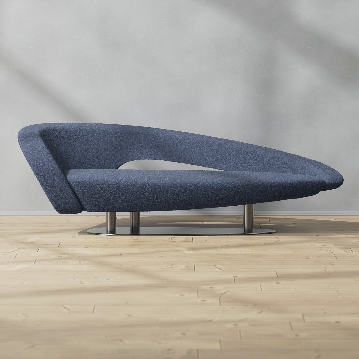 Cloud Boucle Marine Blue