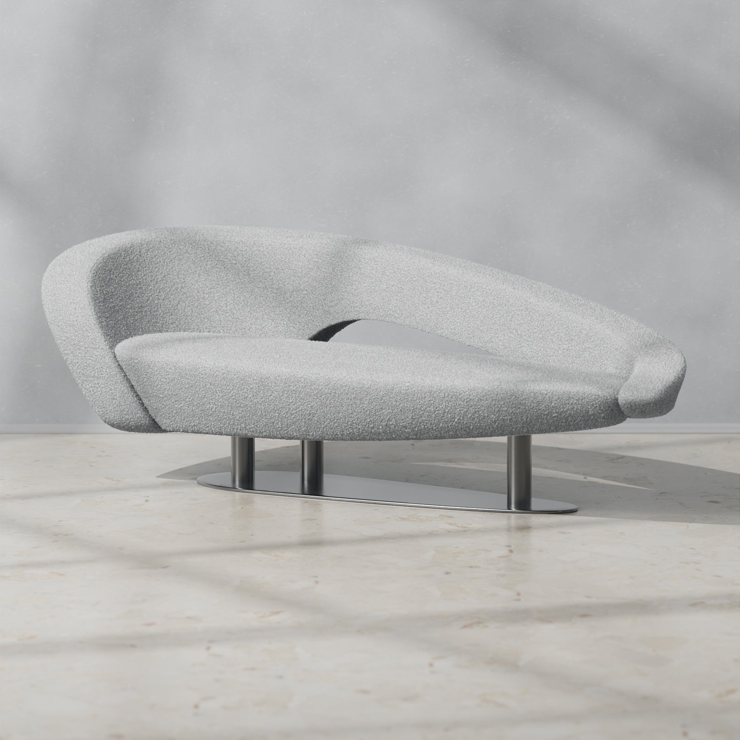 Cloud Boucle Medium Grey
