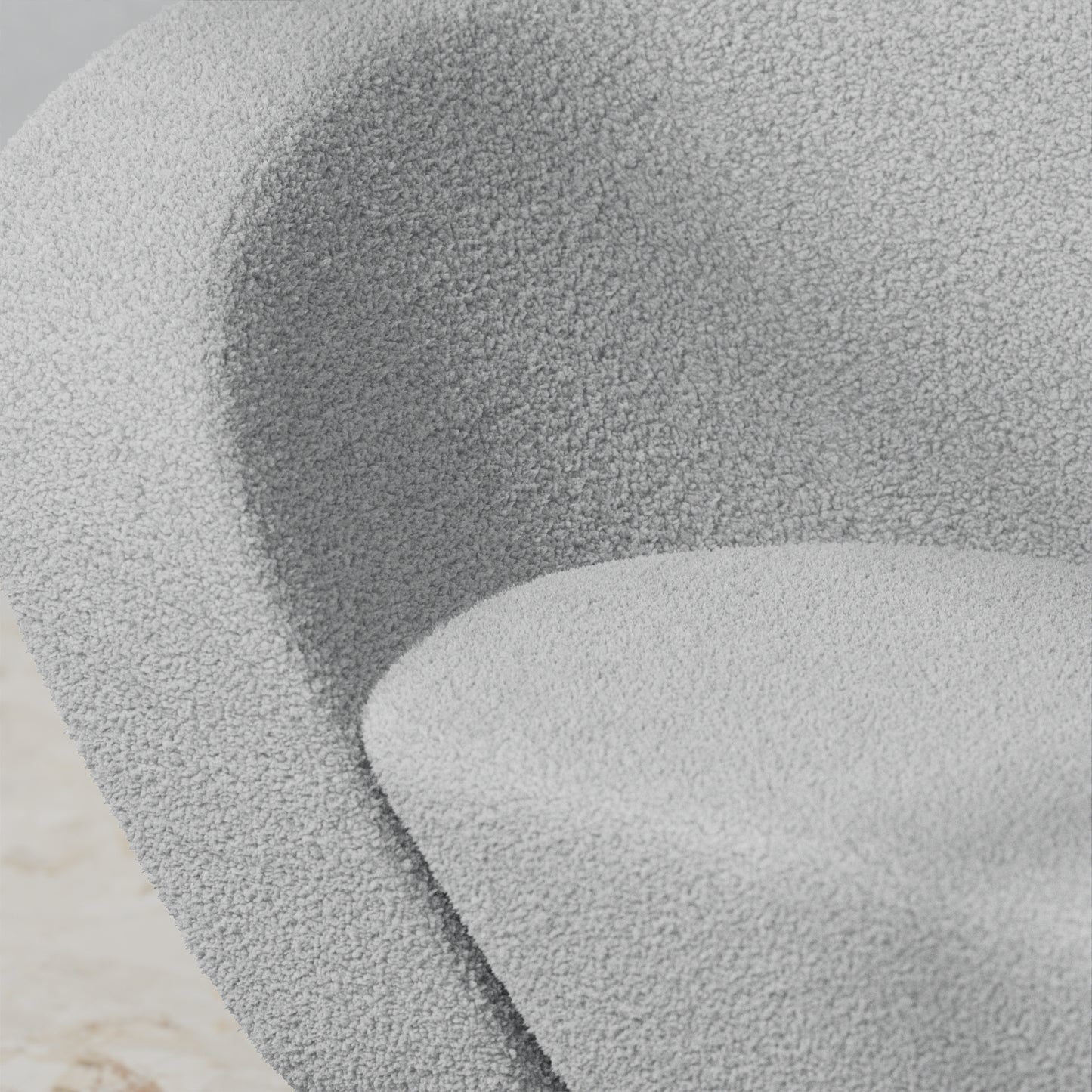 Cloud Boucle Medium Grey