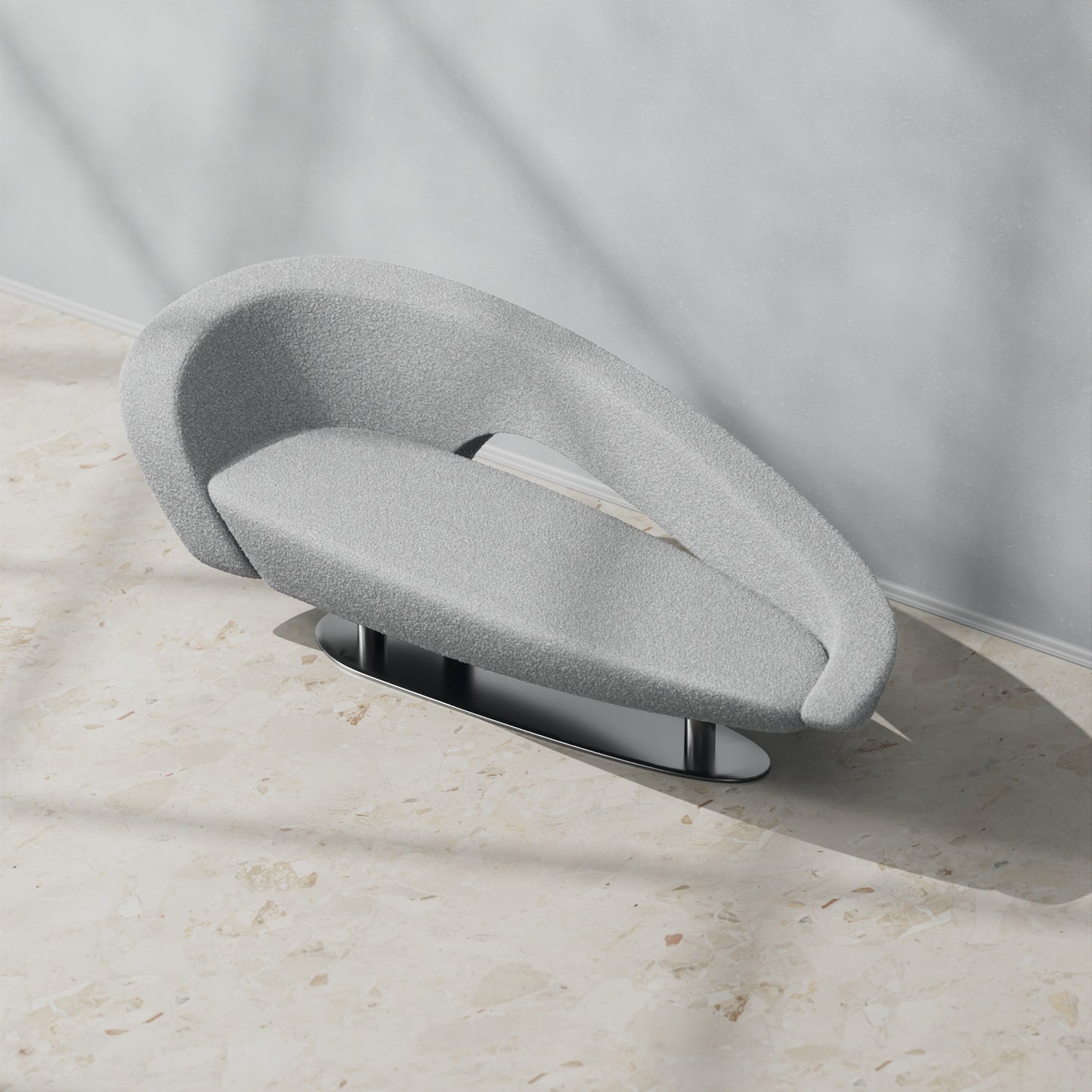 Cloud Boucle Medium Grey