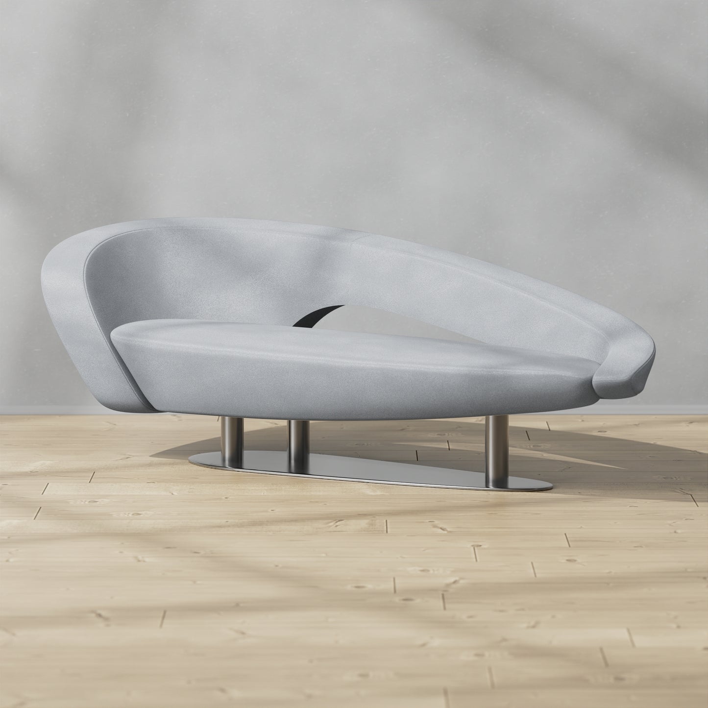 Plush Velvet Light Grey