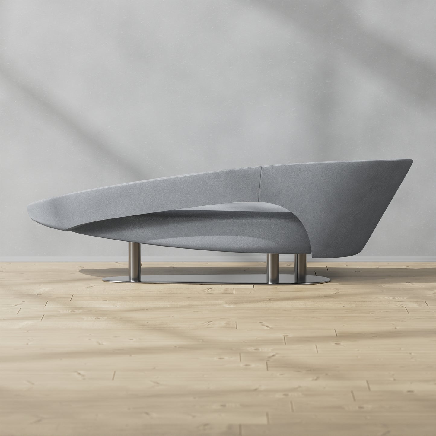 Plush Velvet Light Grey