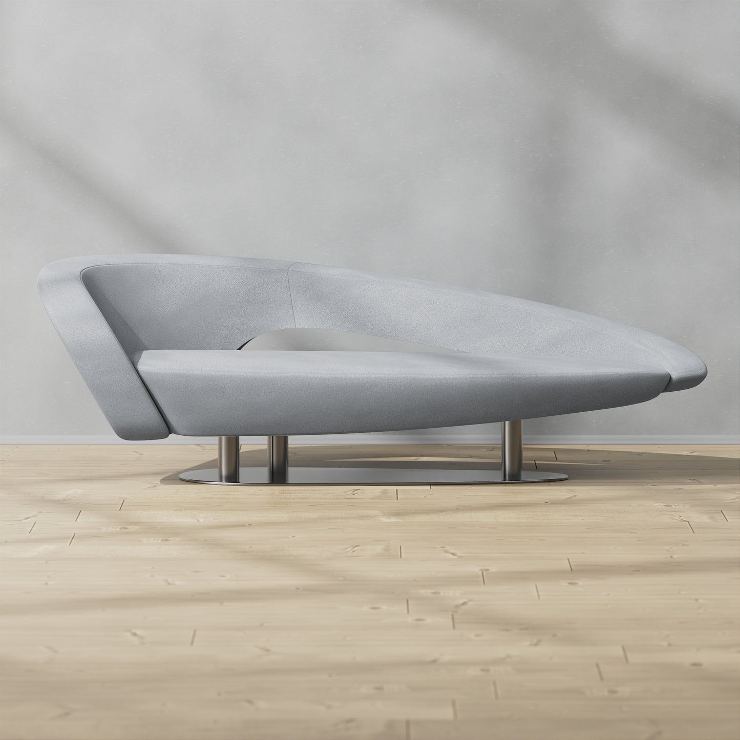 Plush Velvet Light Grey