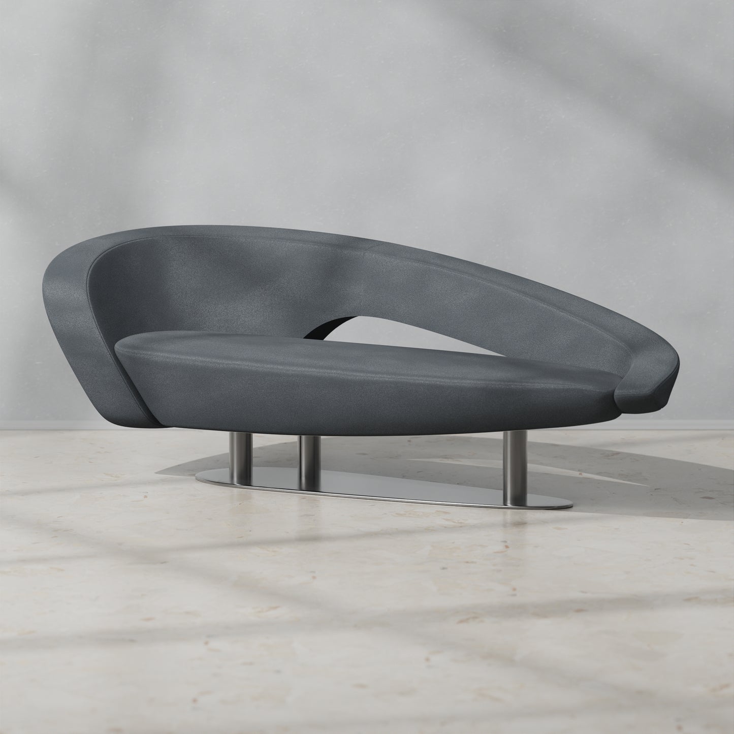 Plush Velvet Dark Grey
