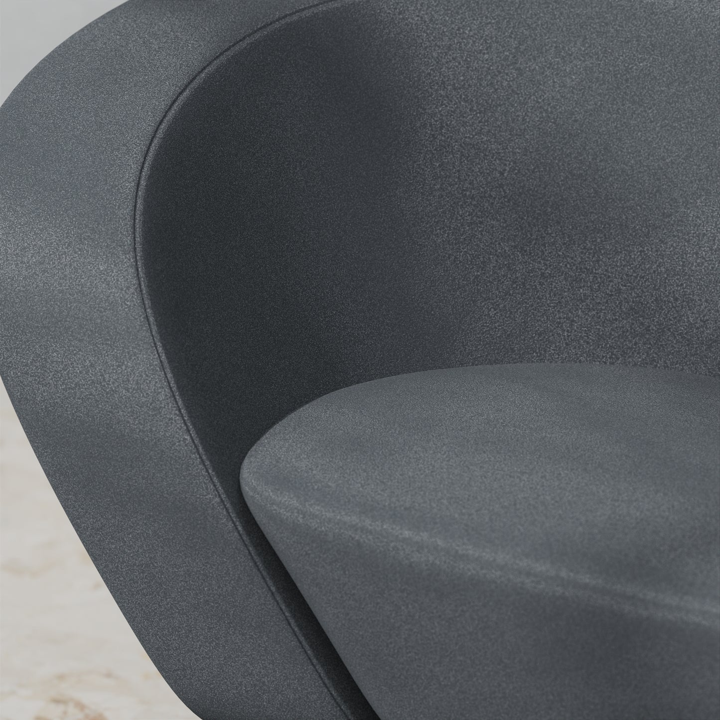 Plush Velvet Dark Grey