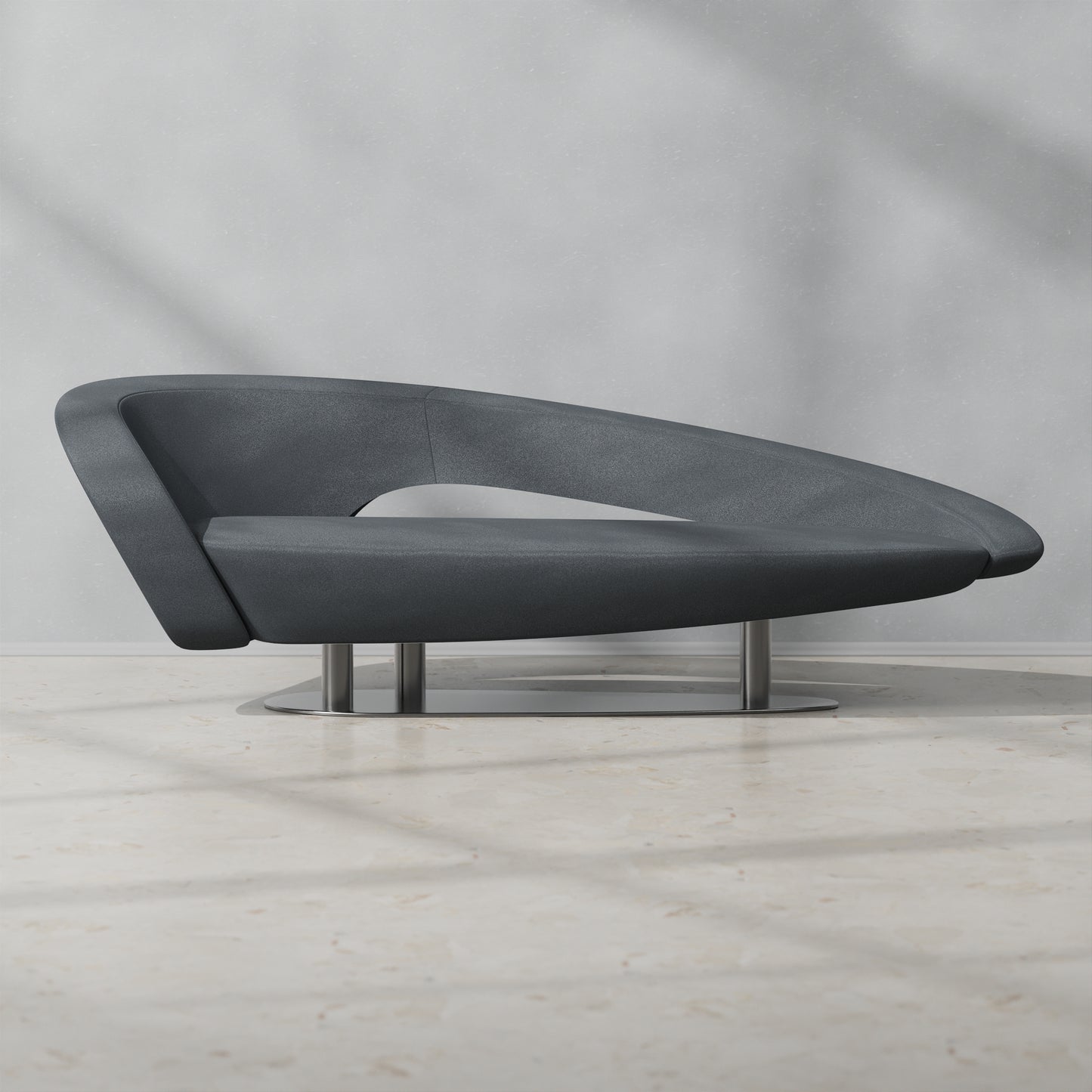 Plush Velvet Dark Grey