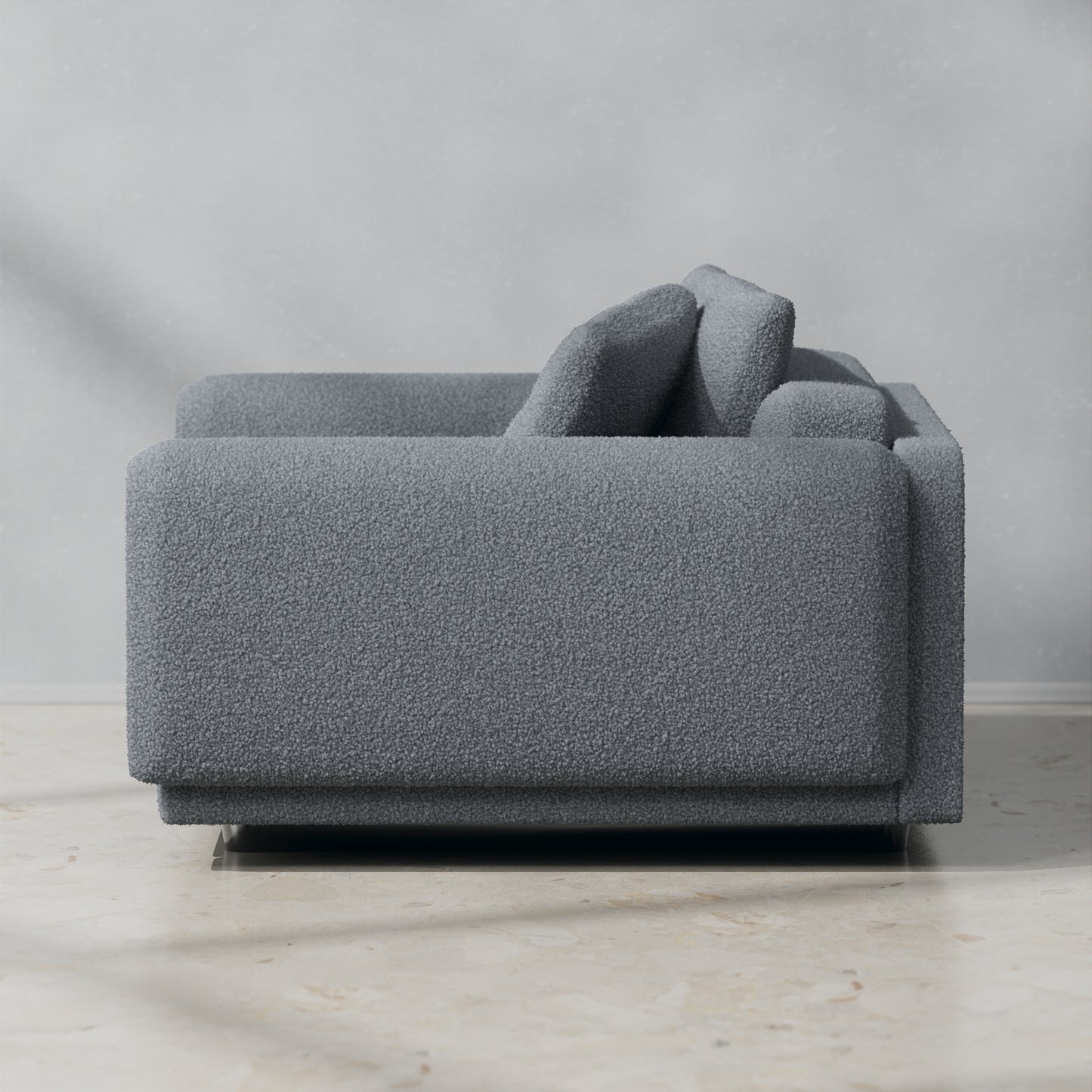 Boucle Dark Grey
