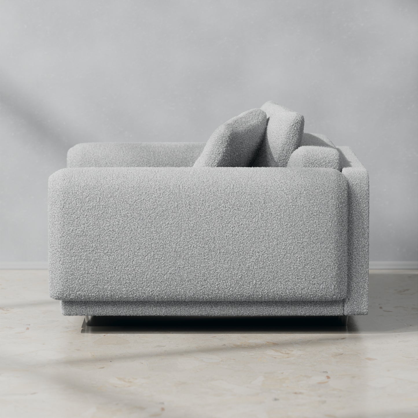 Boucle Light Grey
