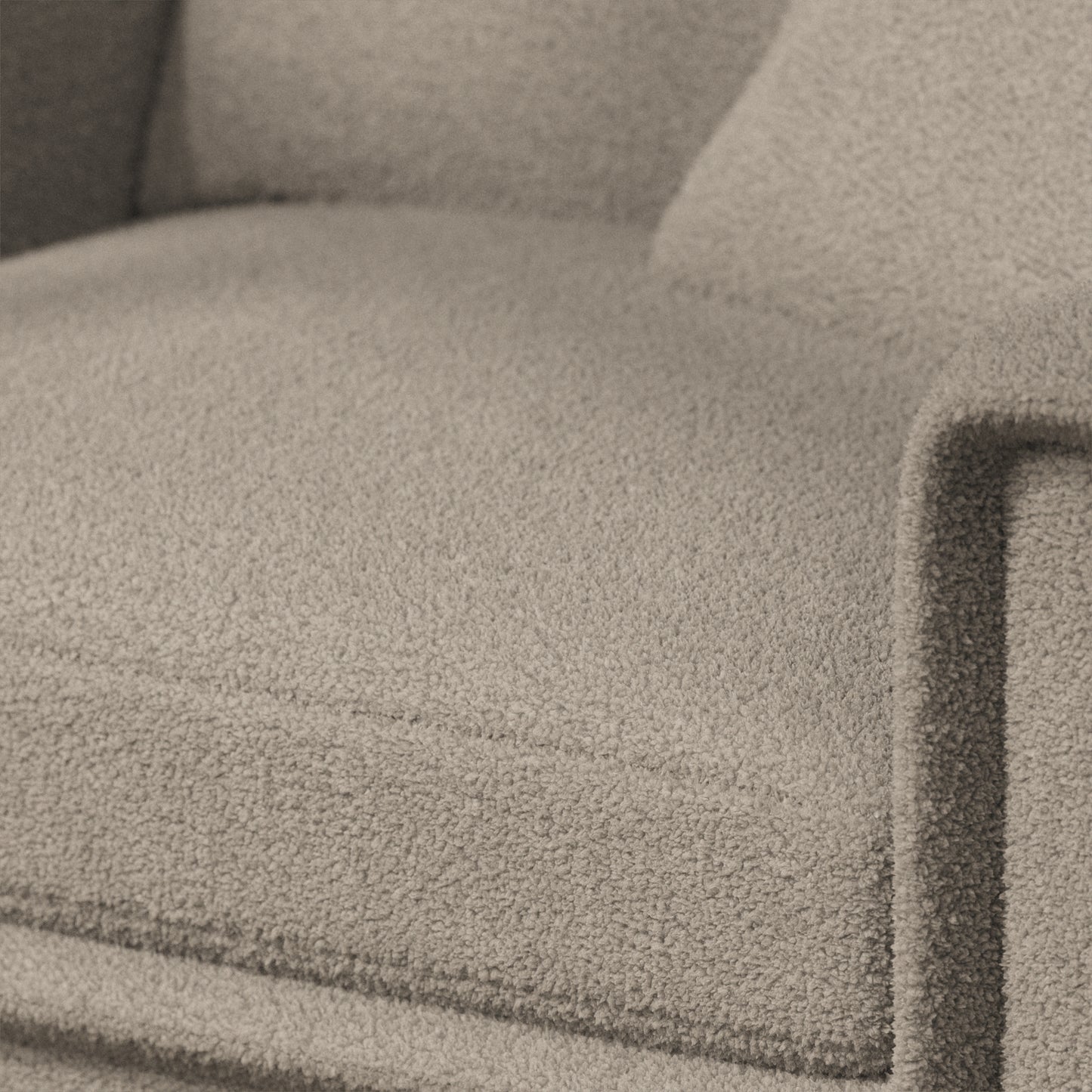 Boucle Taupe