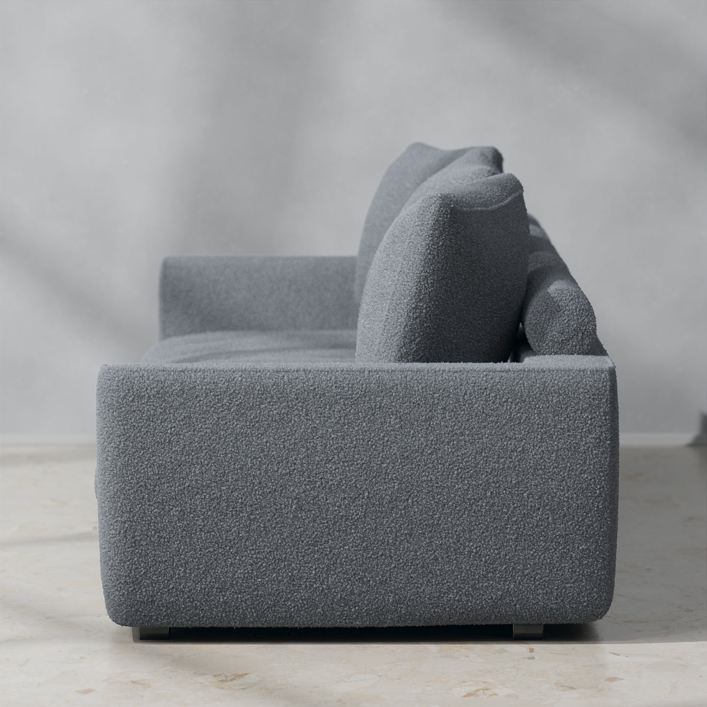 Boucle Dark Grey