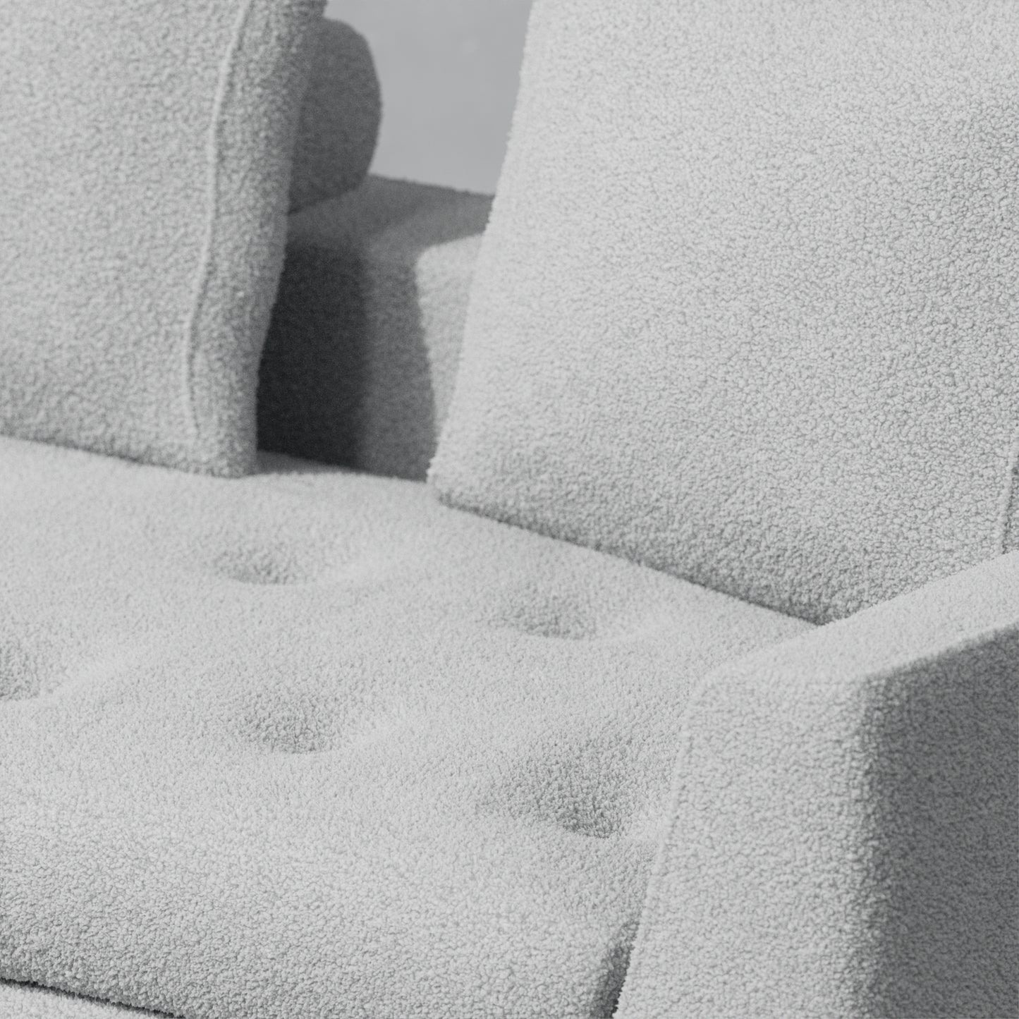 Boucle Light Grey