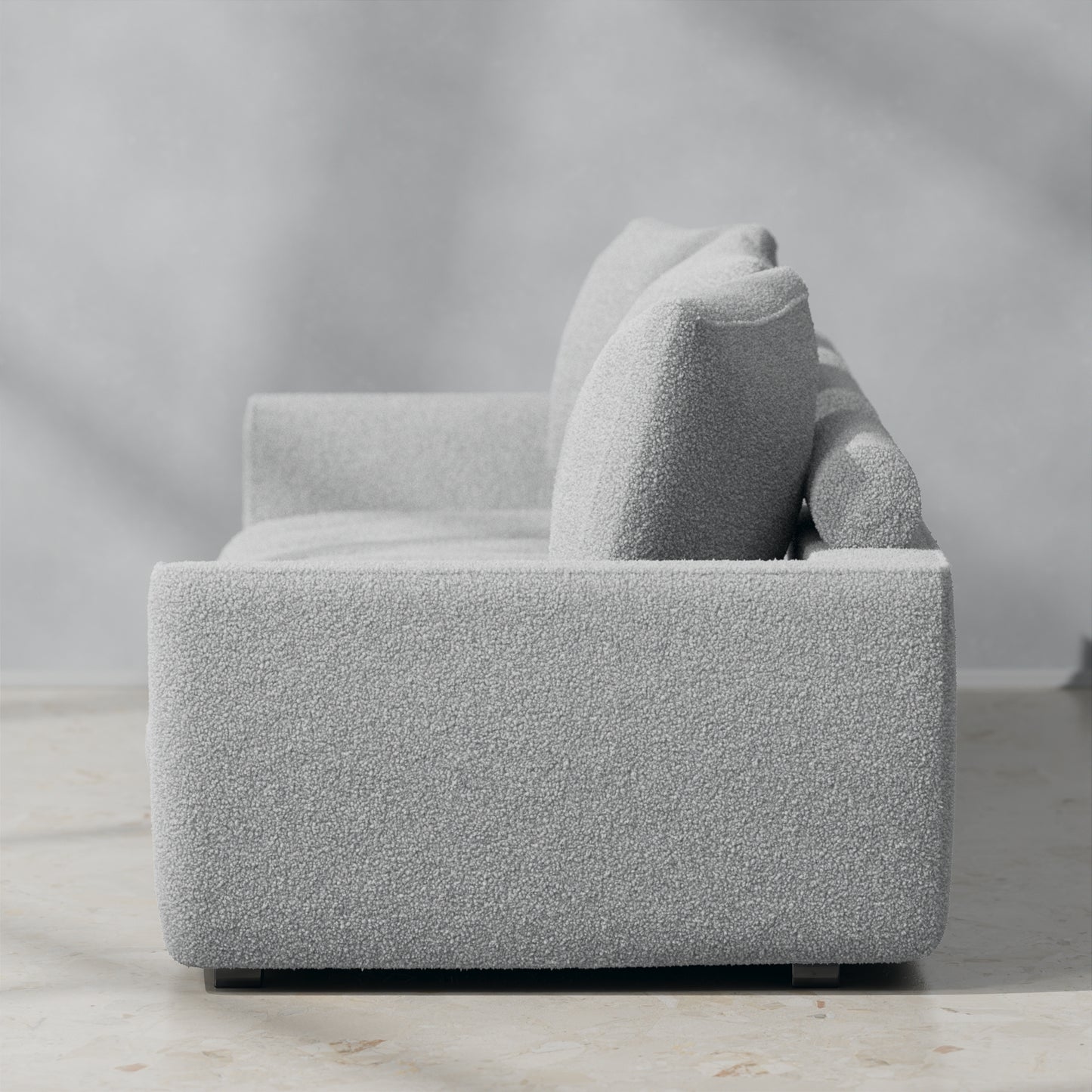 Boucle Light Grey