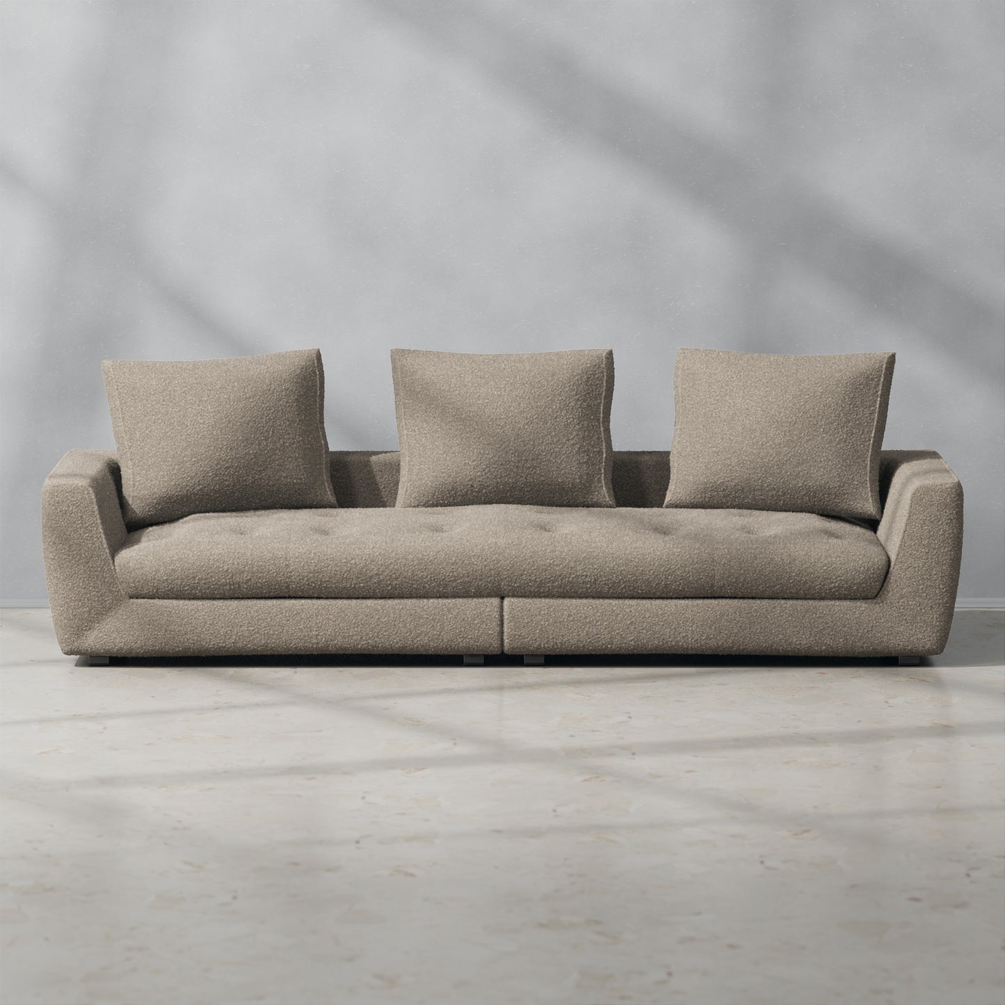 Boucle Taupe