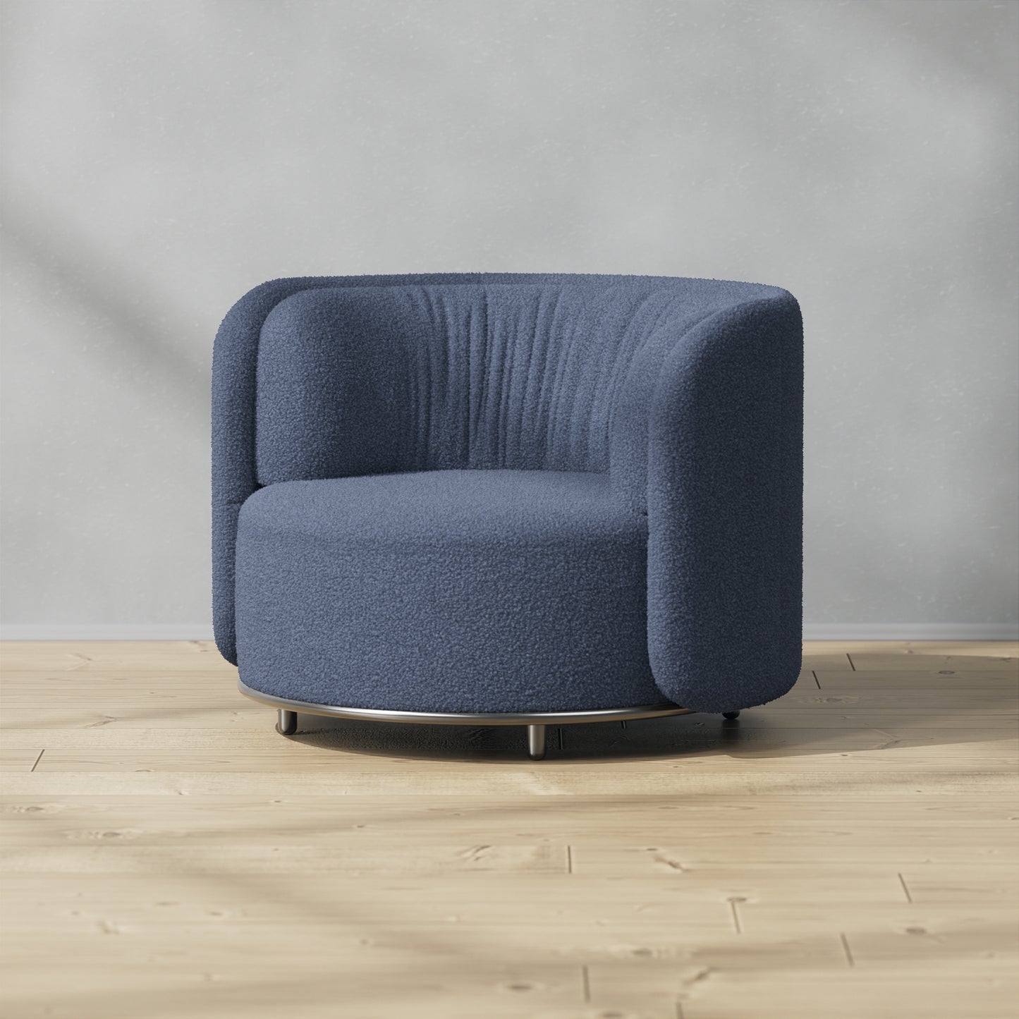 Cloud Boucle Marine Blue