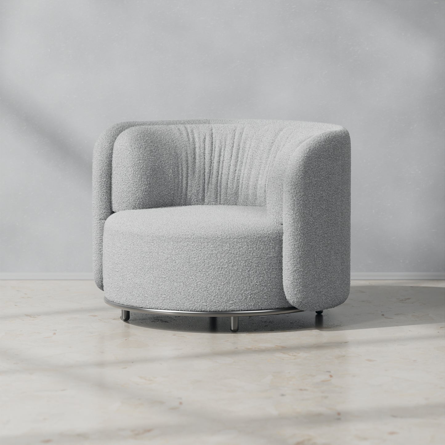 Cloud Boucle Medium Grey
