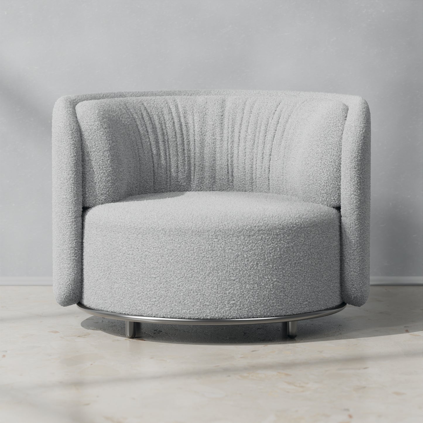 Cloud Boucle Medium Grey
