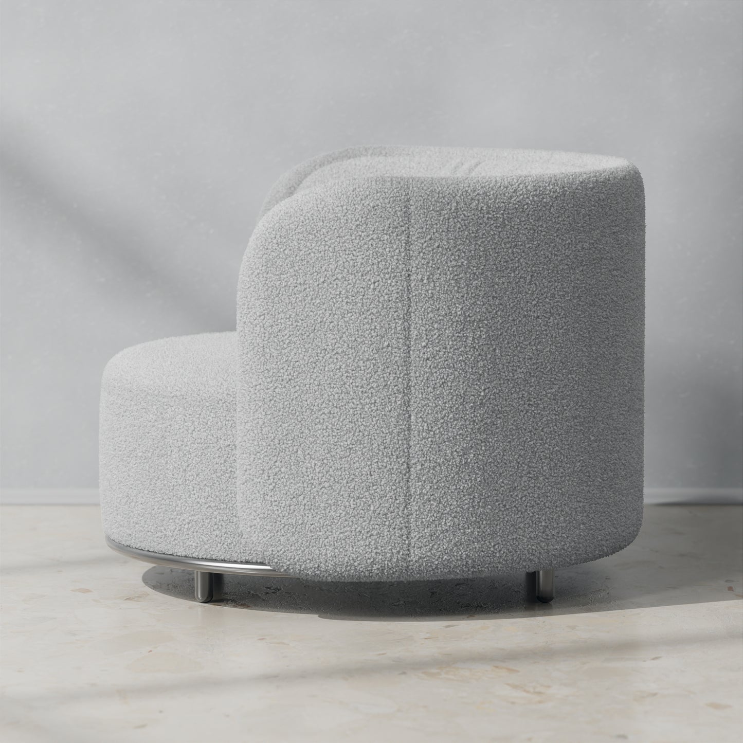 Cloud Boucle Medium Grey