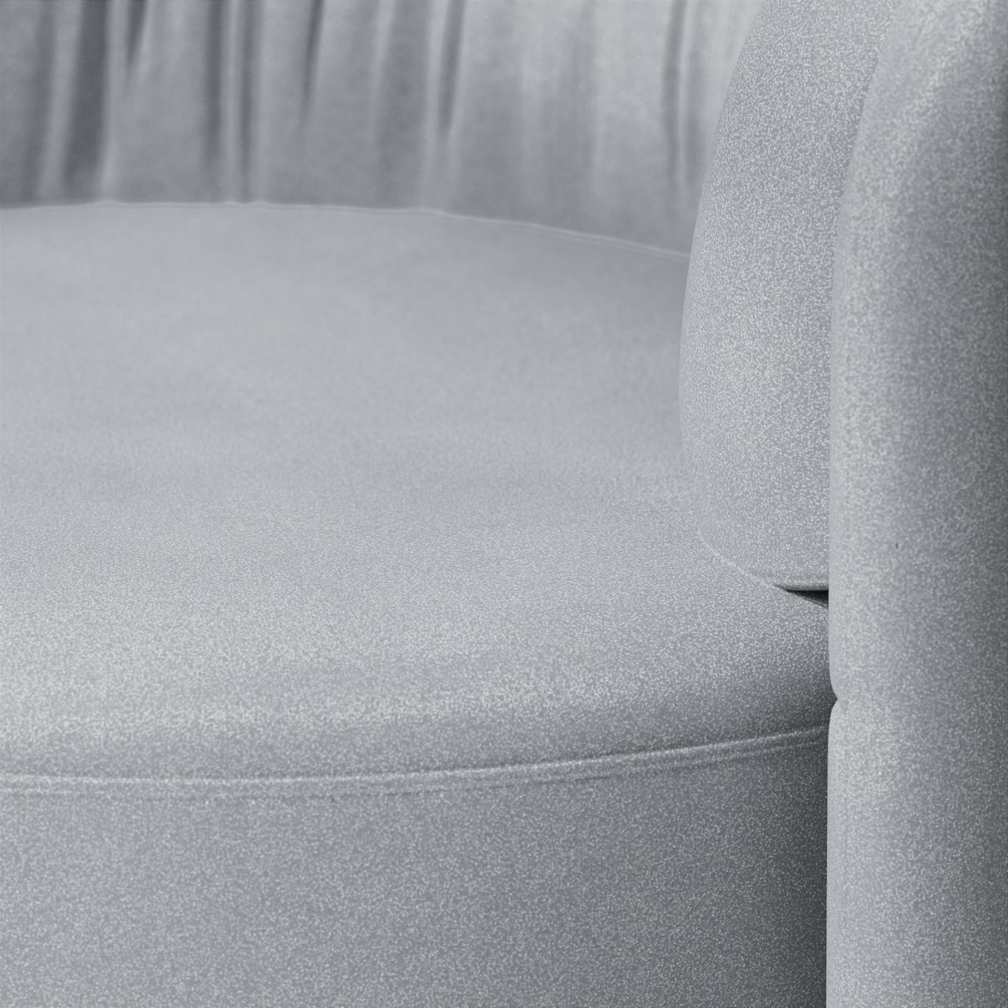 Plush Velvet Light Grey