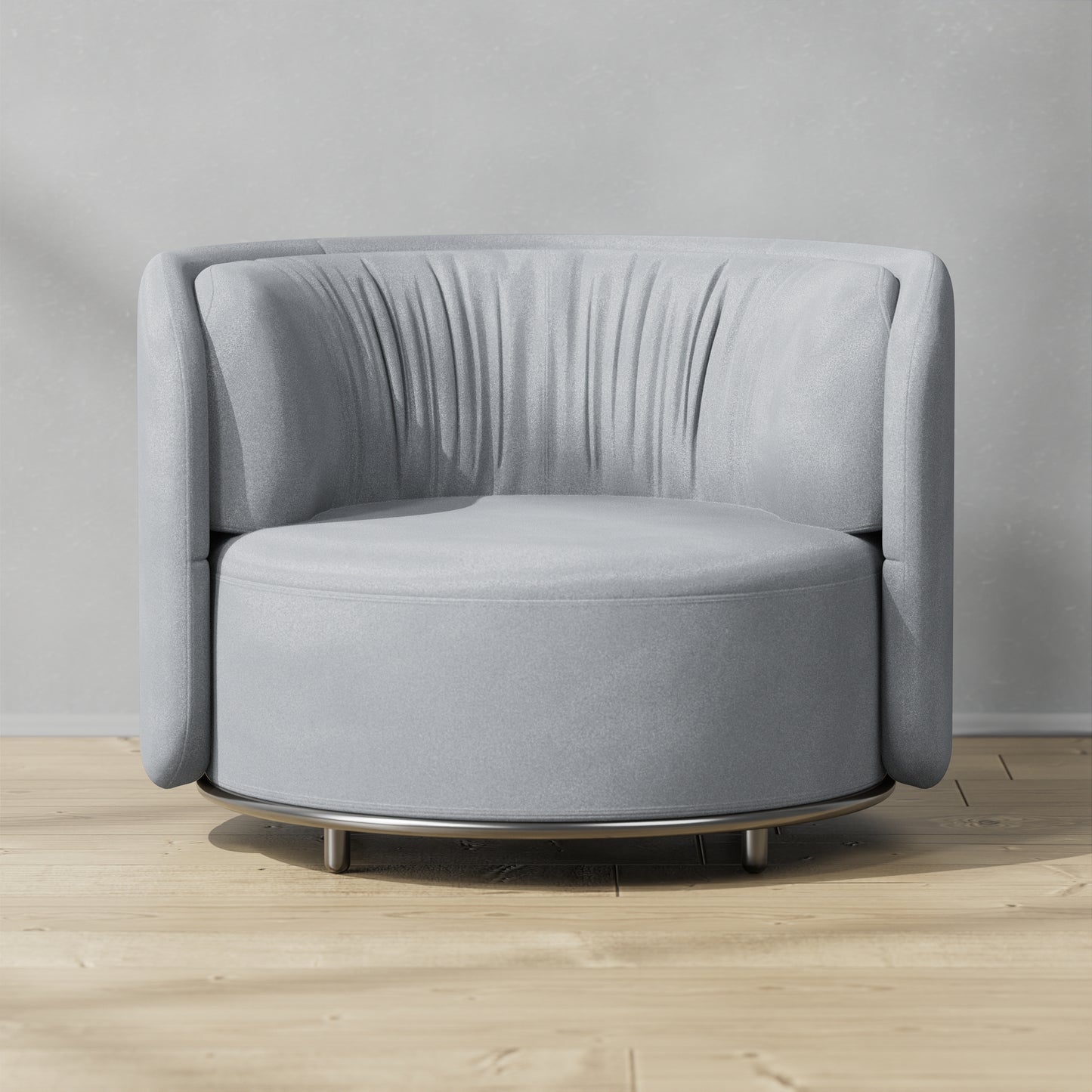 Plush Velvet Light Grey