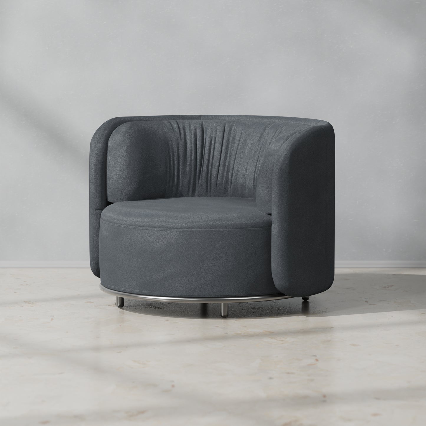 Plush Velvet Dark Grey