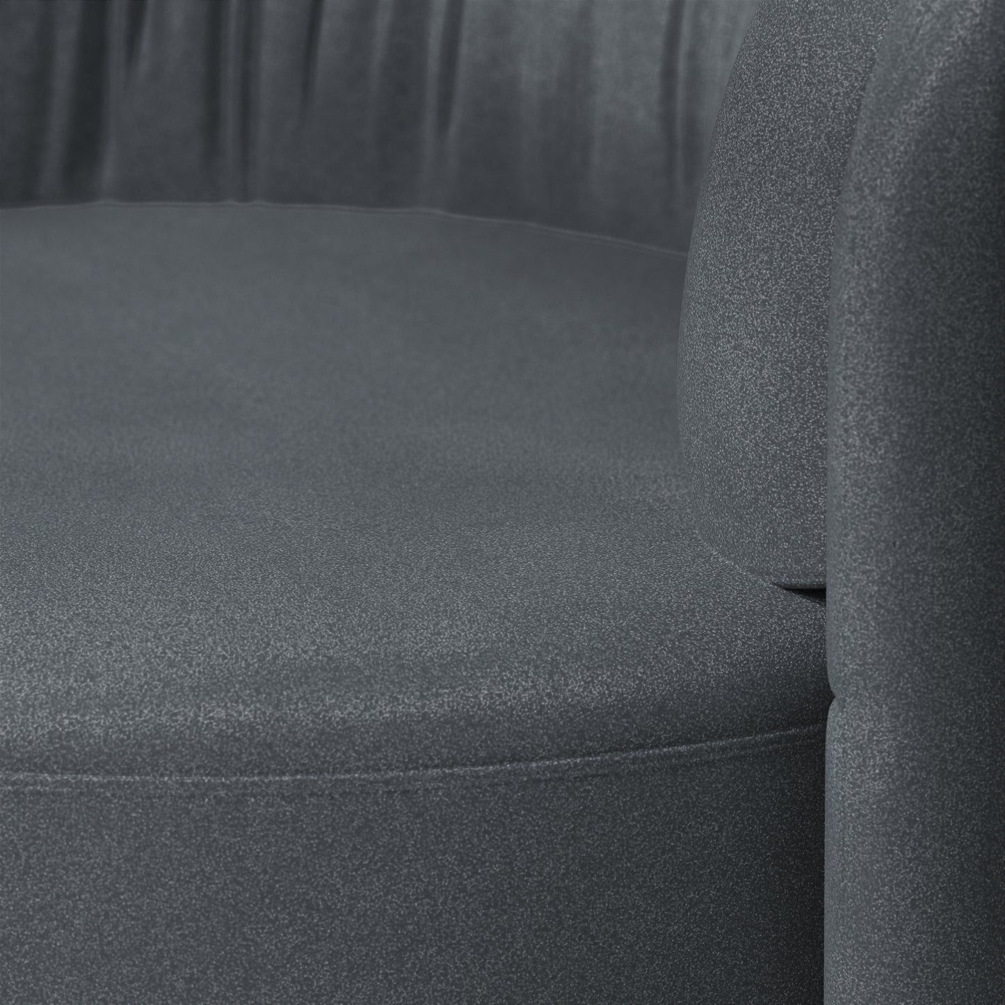 Plush Velvet Dark Grey