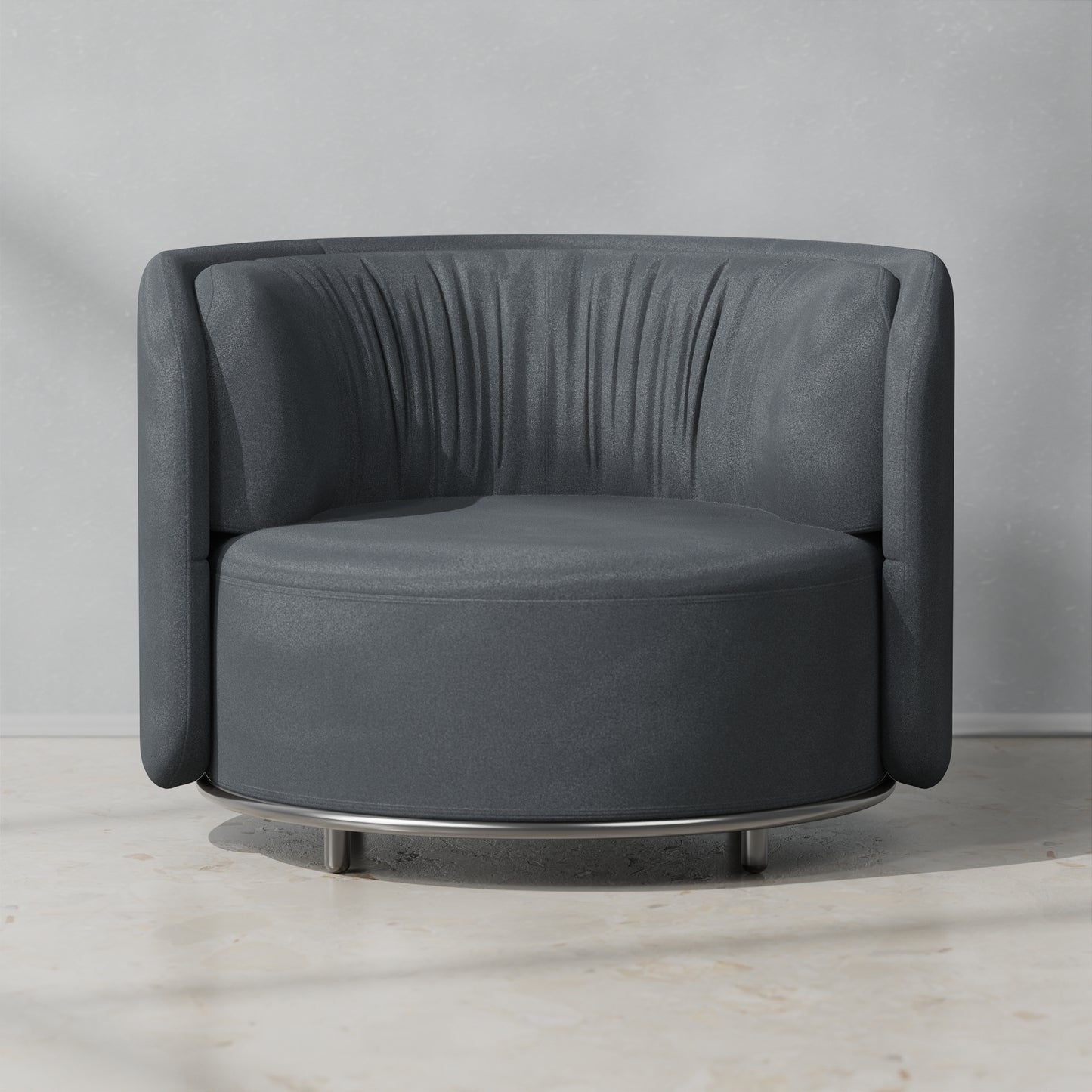 Plush Velvet Dark Grey